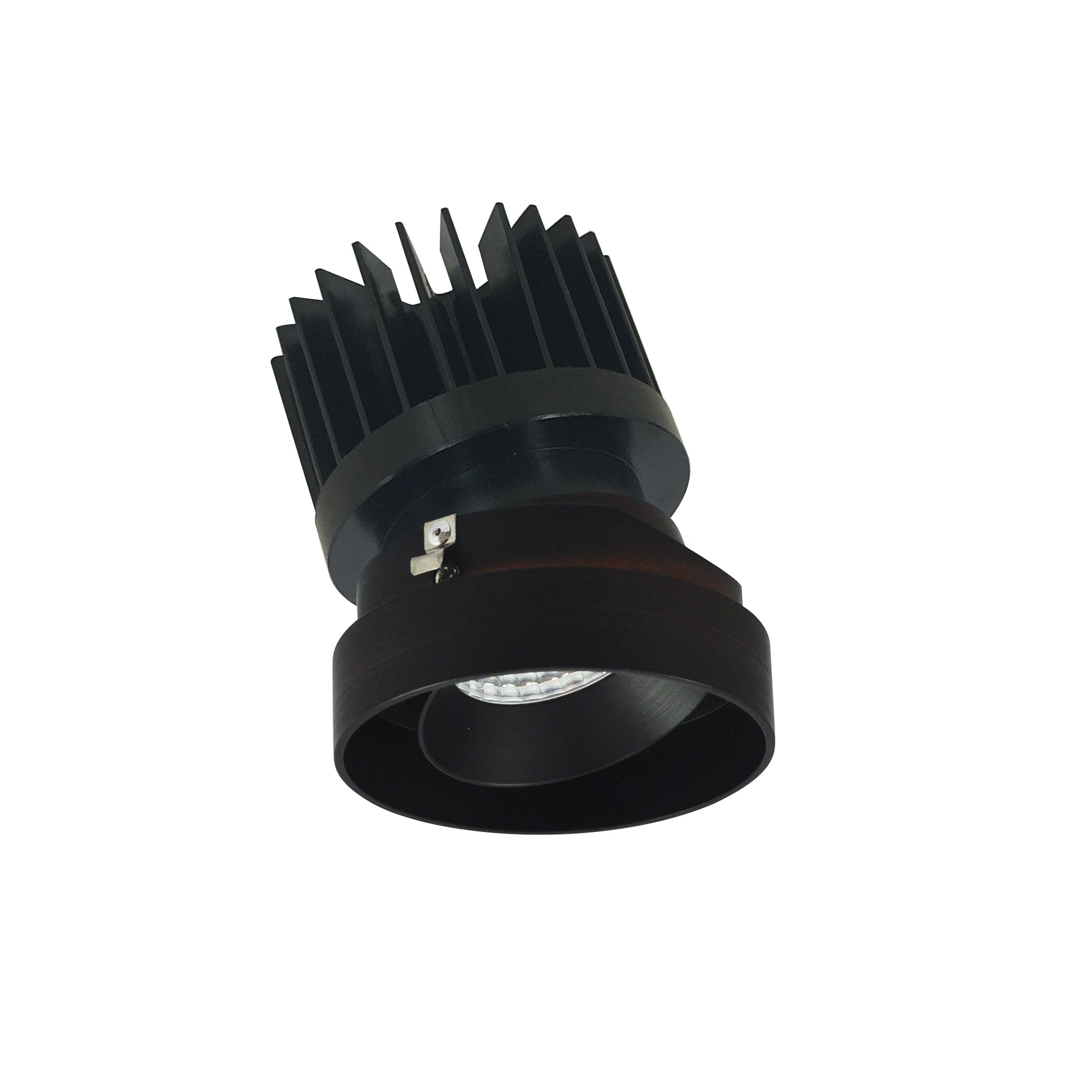 Nora Lighting NIO - 4RTLA35XBZ/HL 4" Iolite LED Round Trimless Adjustable, 1500lm/2000lm/2500lm (varies by housing), 3500K - Bronze Adjustable / Bronze Reflector - Sonic Electric