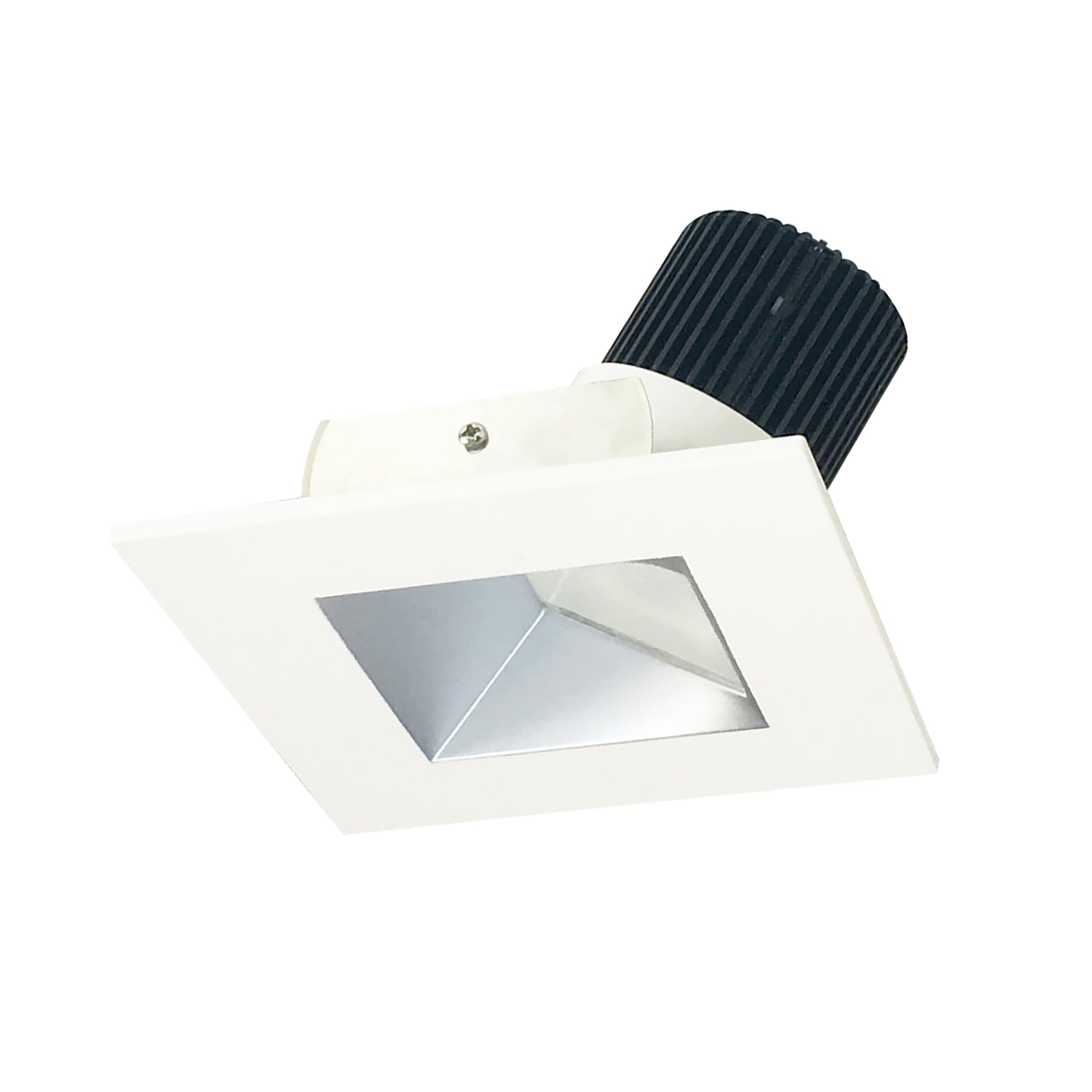 Nora Lighting NIO - 4SW35XHZMPW/10 4" Iolite LED Square Wall Wash, 1000lm / 14W, 3500K, Haze Reflector / Matte Powder White Flange - Sonic Electric
