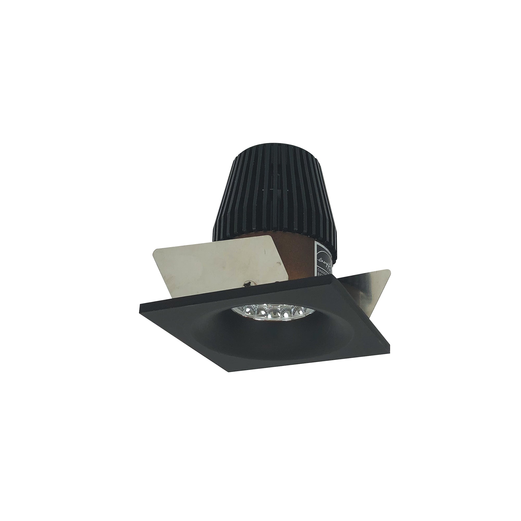 Nora Lighting NIOB - 1SNB40XBZ 1" Iolite LED BWF Square Bullnose, 600lm, 4000K, Bronze Reflector / Bronze Flange - Sonic Electric