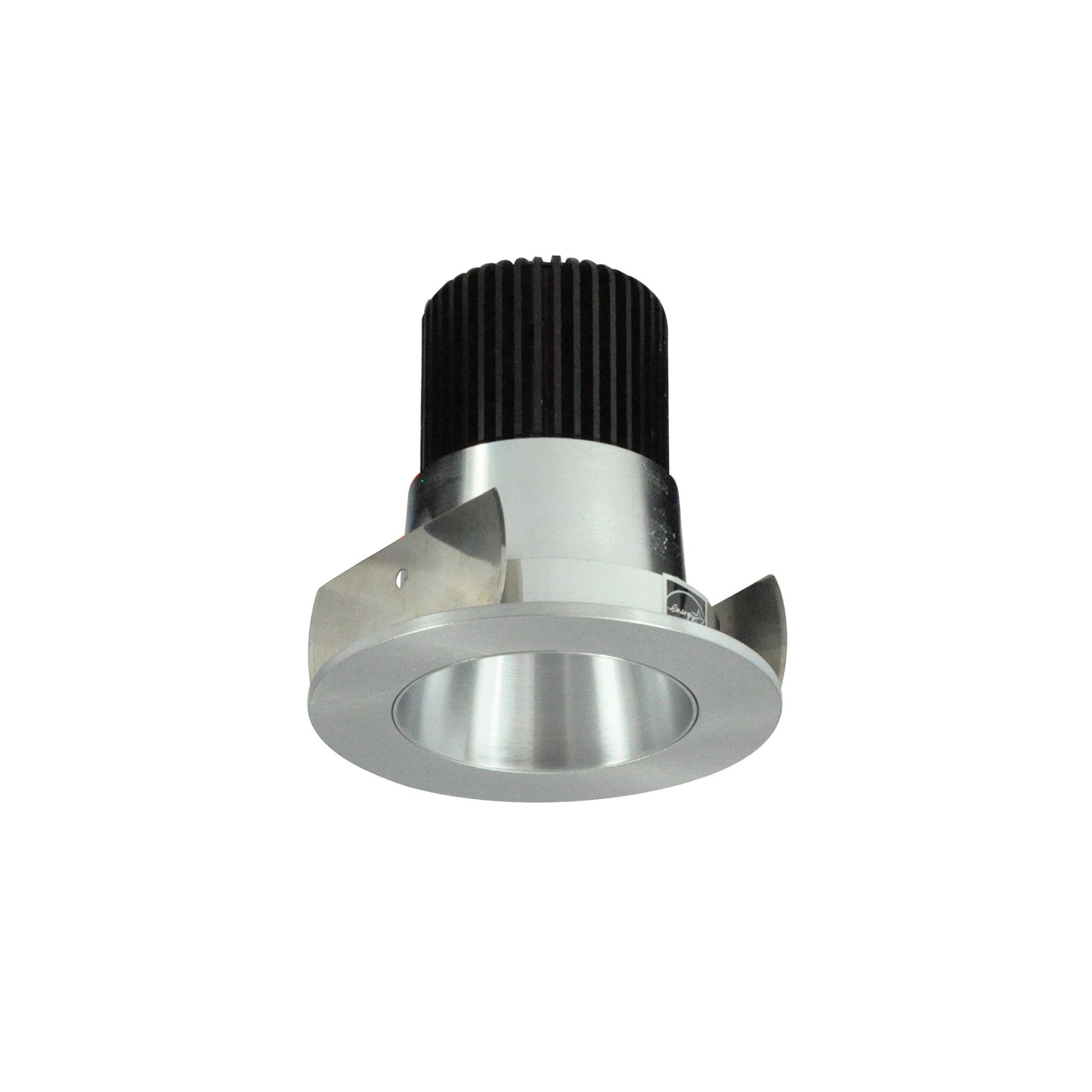 Nora Lighting NIOB - 2RNDC27XNN/10 2" Iolite LED Round Reflector, 1000lm / 14W, 2700K, Natural Metal Reflector / Natural Metal Flange - Sonic Electric
