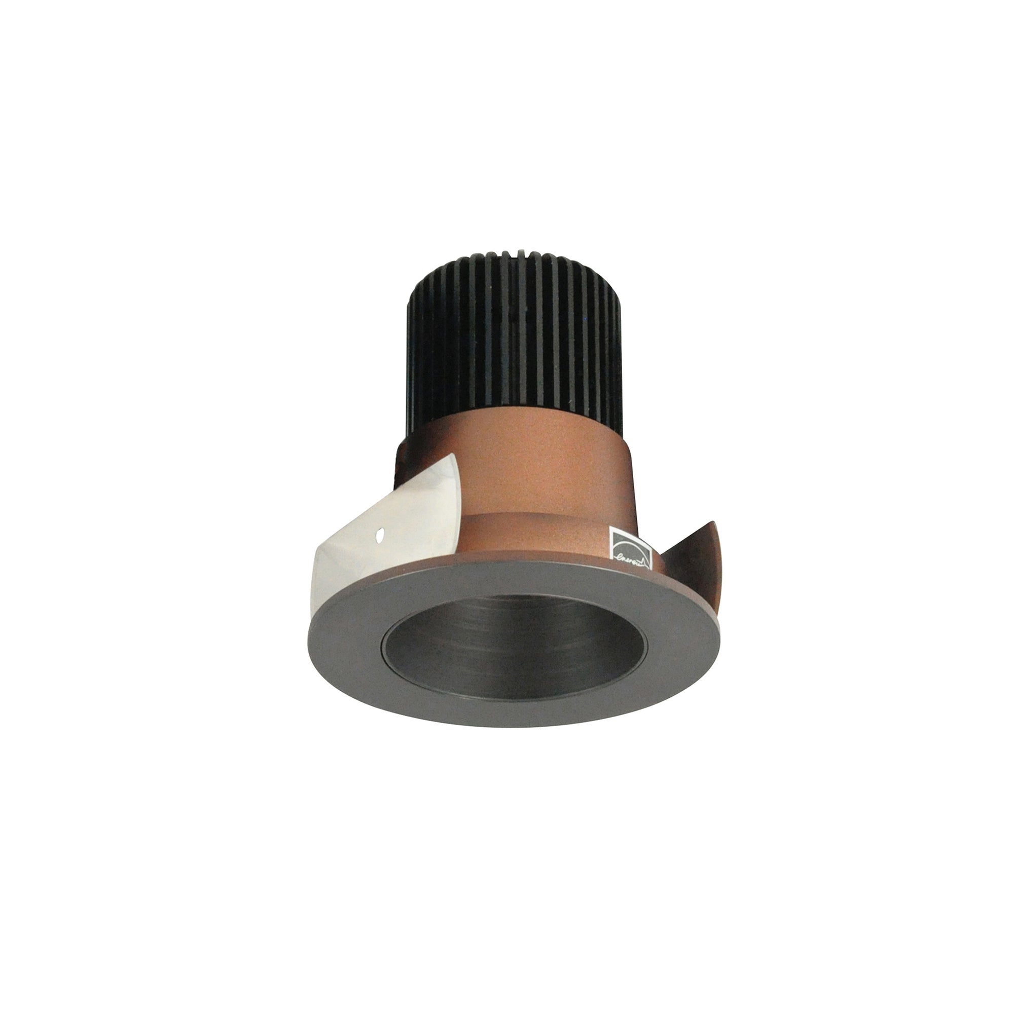 Nora Lighting NIOB - 2RNDC35QBZ 2" Iolite LED Round Reflector, 10 - Degree Optic, 800lm / 12W, 3500K, Bronze Reflector / Bronze Flange - Sonic Electric
