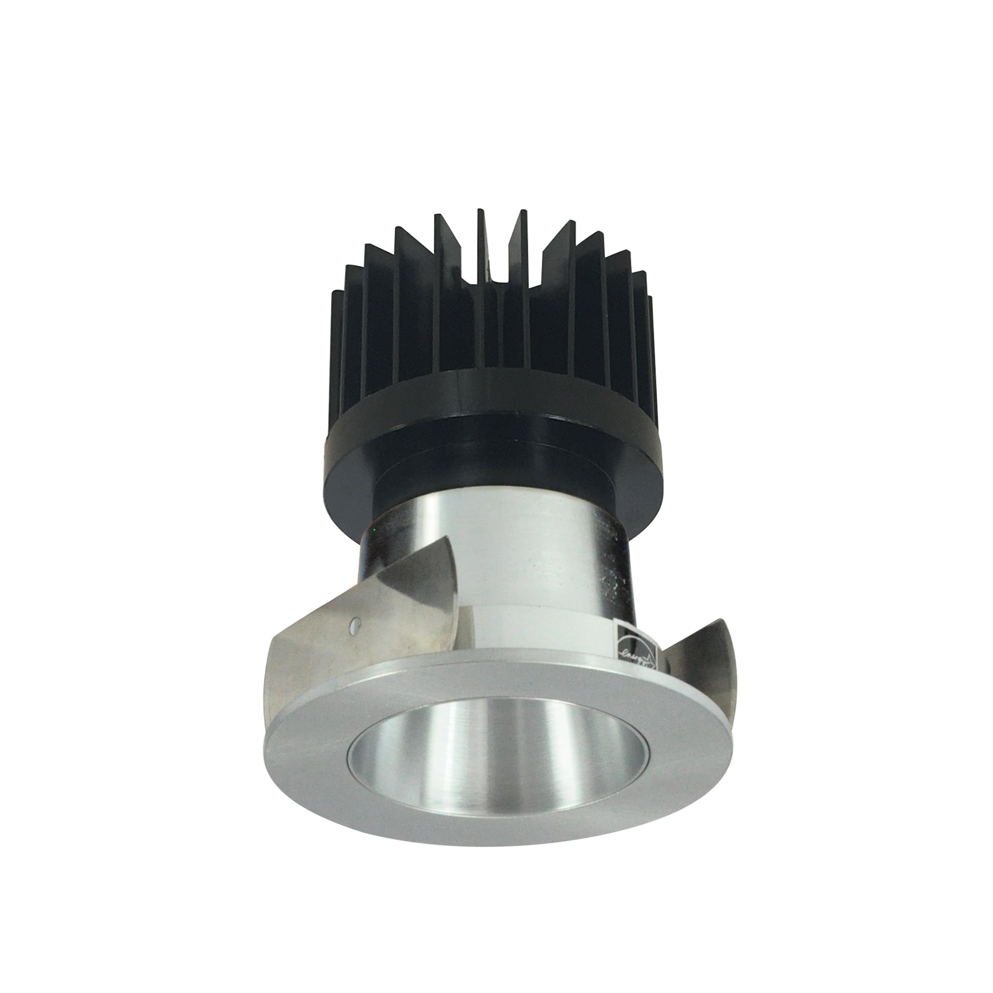 Nora Lighting NIOB - 2RNDC50XNN/HL 2" Iolite LED Round Reflector, 1500lm/2000lm/2500lm (varies by housing), 5000K, Natural Metal Reflector / Natural Metal Flange - Sonic Electric