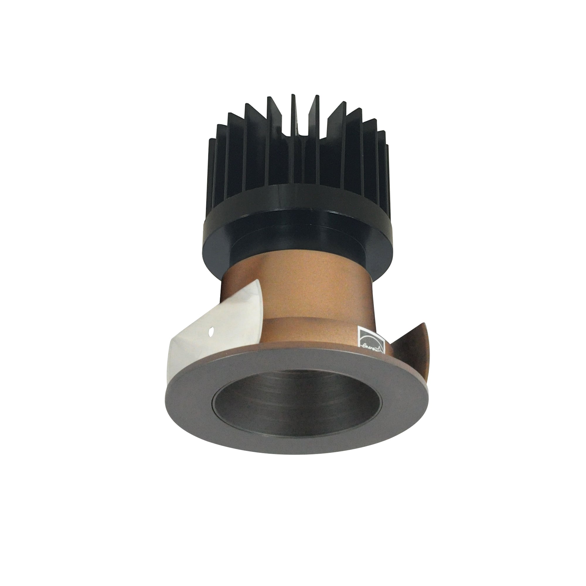 Nora Lighting NIOB - 2RNDCCDXBZ/HL 2" Iolite LED Round Reflector, 1500lm/2000lm/2500lm (varies by housing), Comfort Dim, Bronze Reflector / Bronze Flange - Sonic Electric