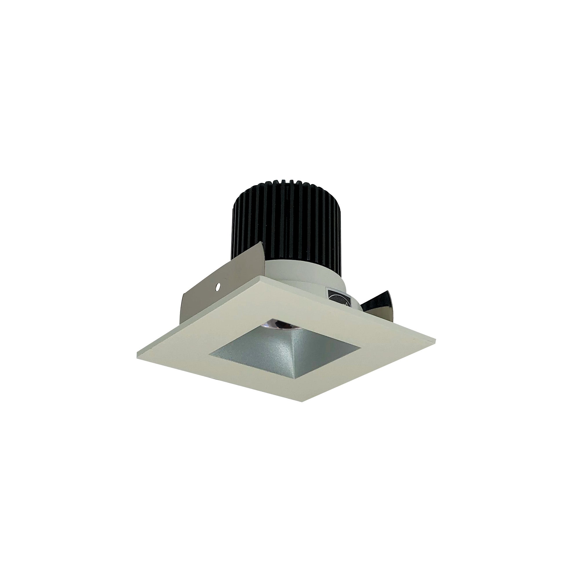Nora Lighting NIOB - 2SNDSQ35QHW 2" Iolite LED Square Reflector with Square Aperture, 10 - Degree Optic, 800lm / 12W, 3500K, Haze Reflector / White Flange - Sonic Electric