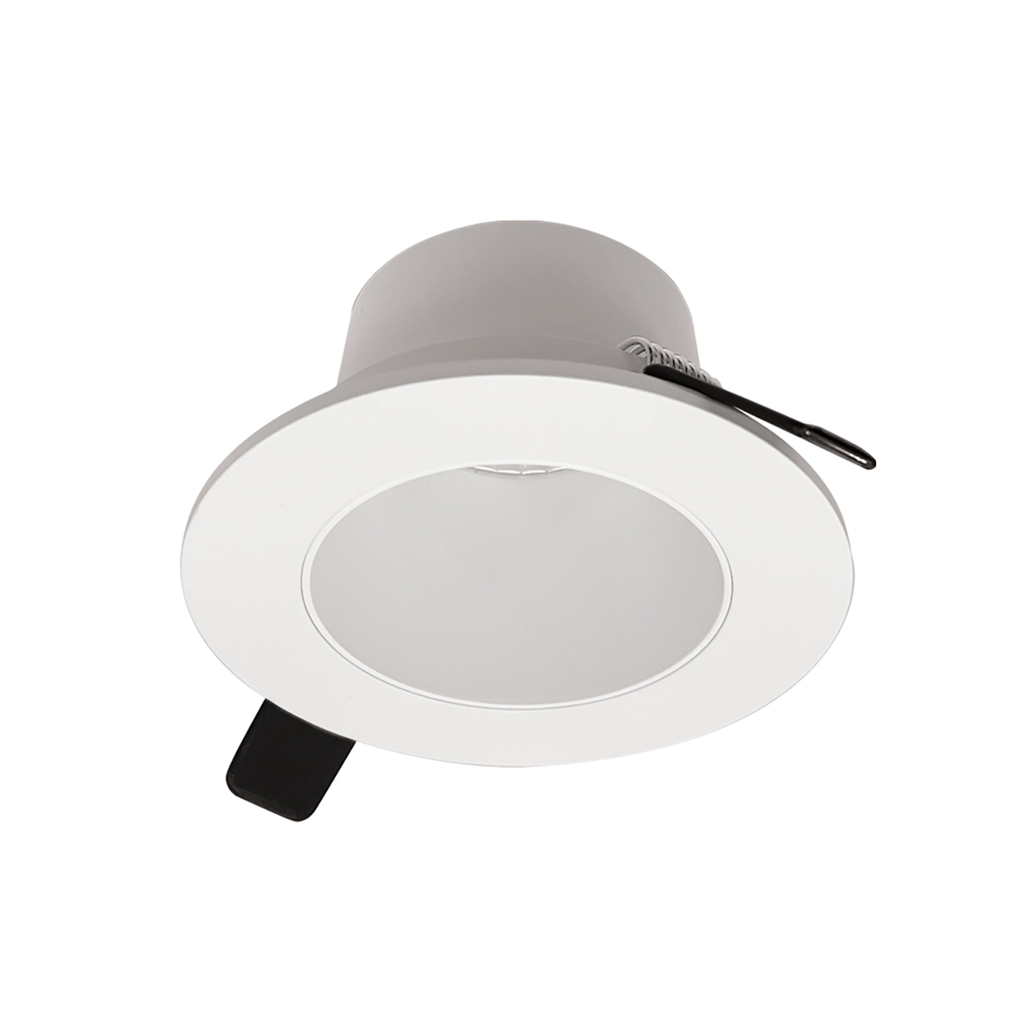 Nora Lighting NIOC - 2RNDCWW 2" Iolite Can - less Round Downlight Trim, White finish - Sonic Electric