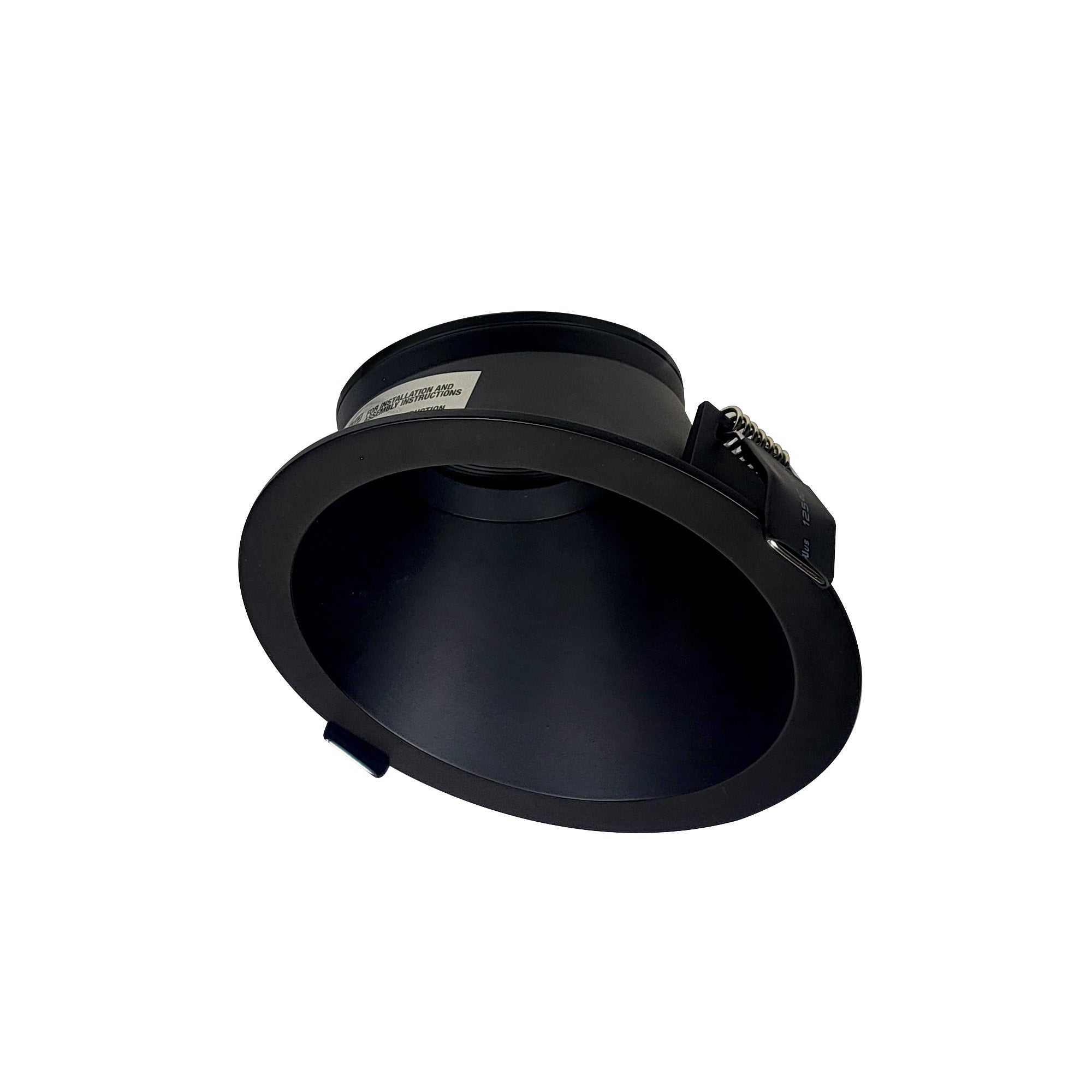 Nora Lighting NIOC - 4RSPB 4" Iolite Can - less Slope Trim, Black finish - Sonic Electric
