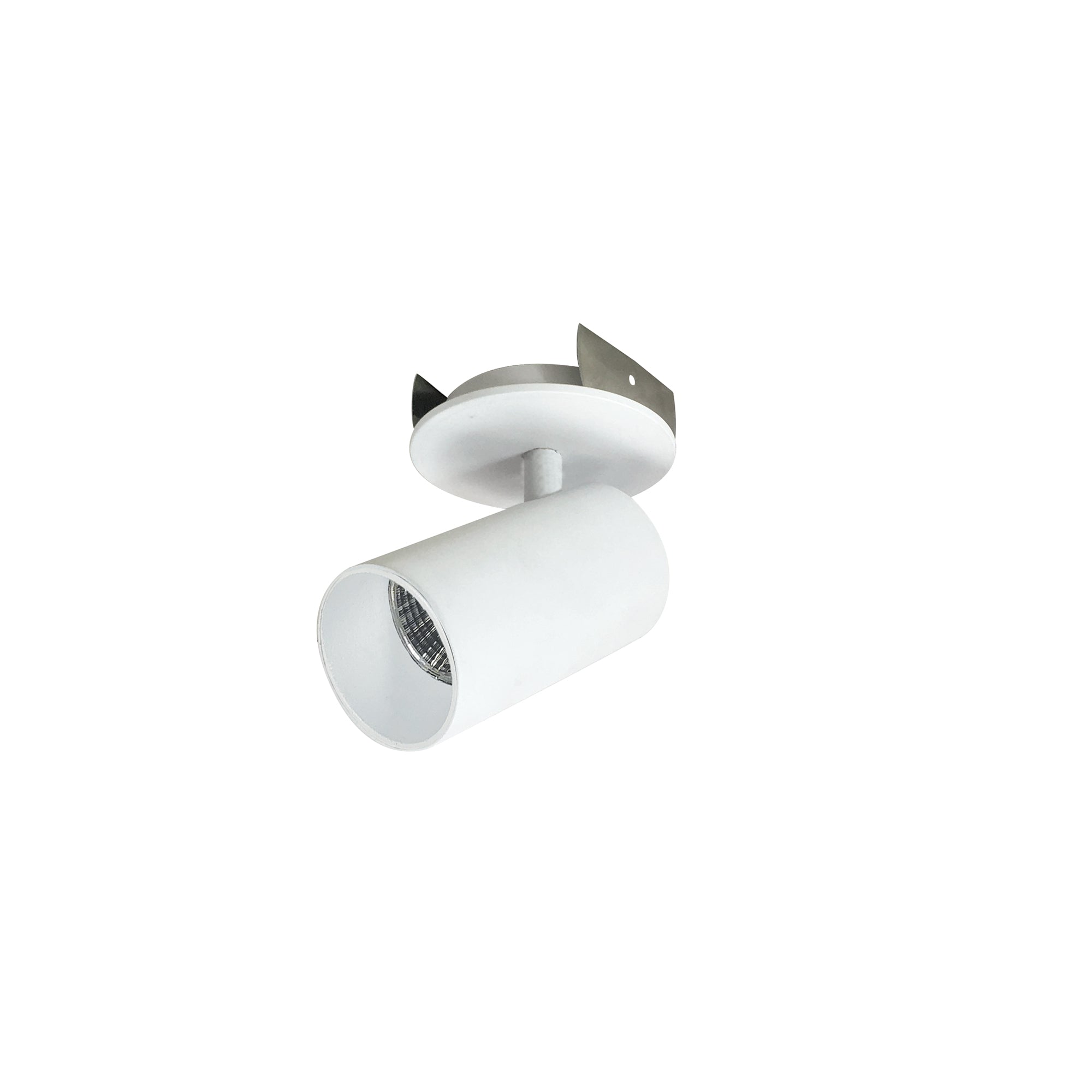 Nora Lighting NIOP - 2RTC40XMPW 2" iPOINT Monopoint Luminaire, Round Cone, 1200lm, 4000K, 90+CRI, Matte Powder White - Sonic Electric
