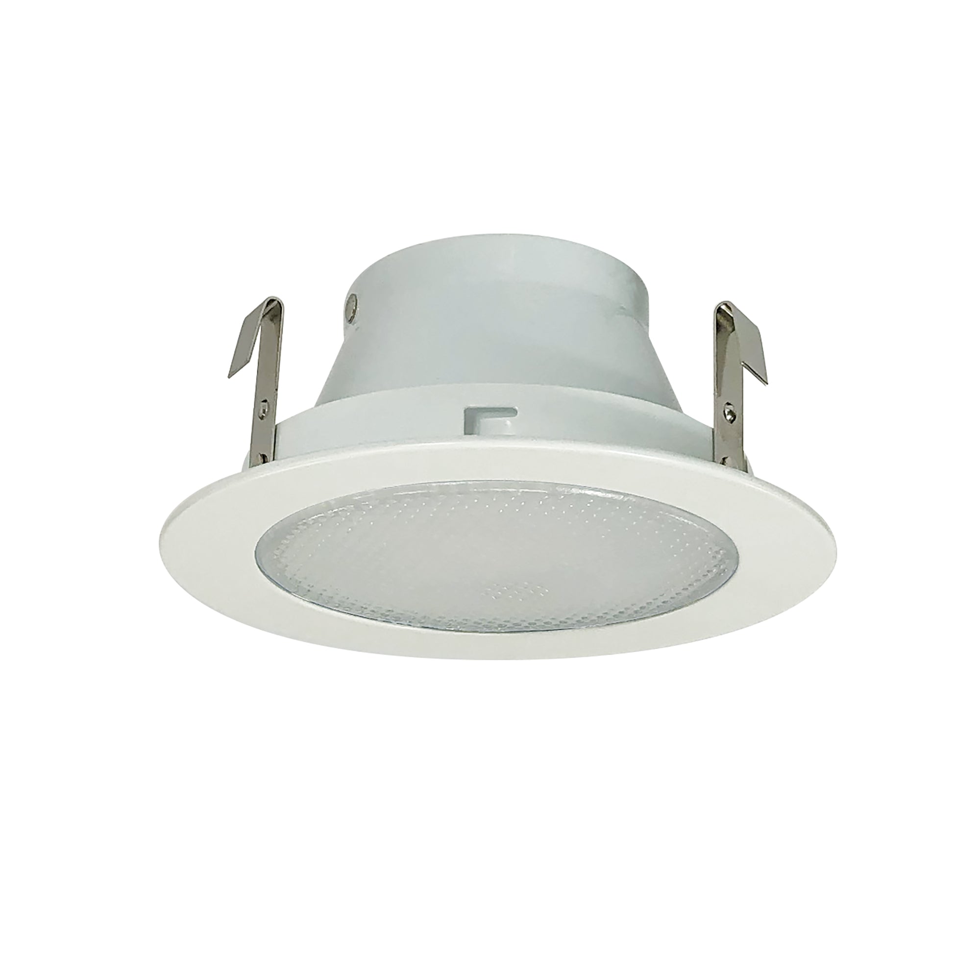 Nora Lighting NL - 422W 4",LV,ALBALITE SHWR TRIM WHT - Sonic Electric