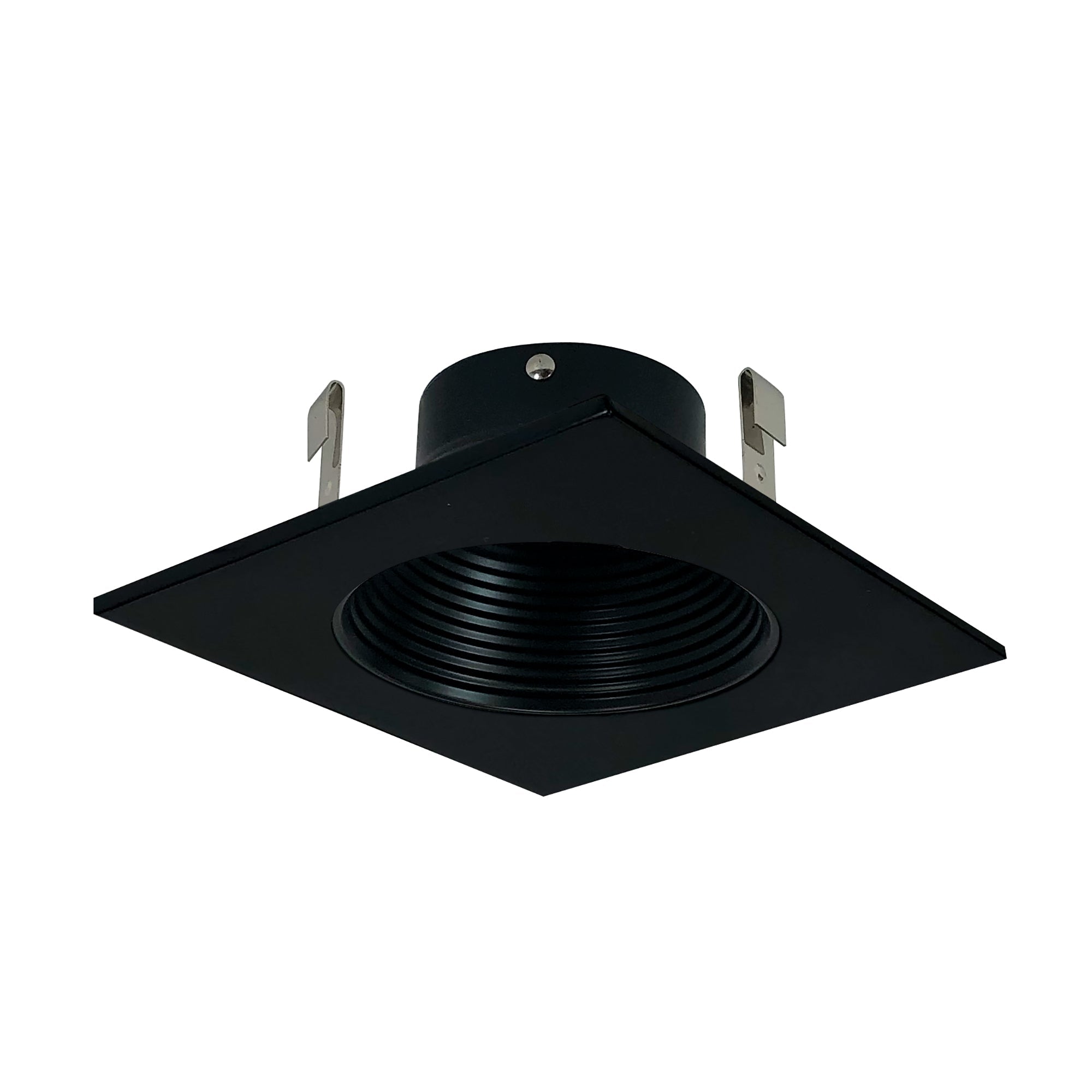 Nora Lighting NL - 4810BB 4" BLK BAFFLE, SQ TRIM BLACK - Sonic Electric