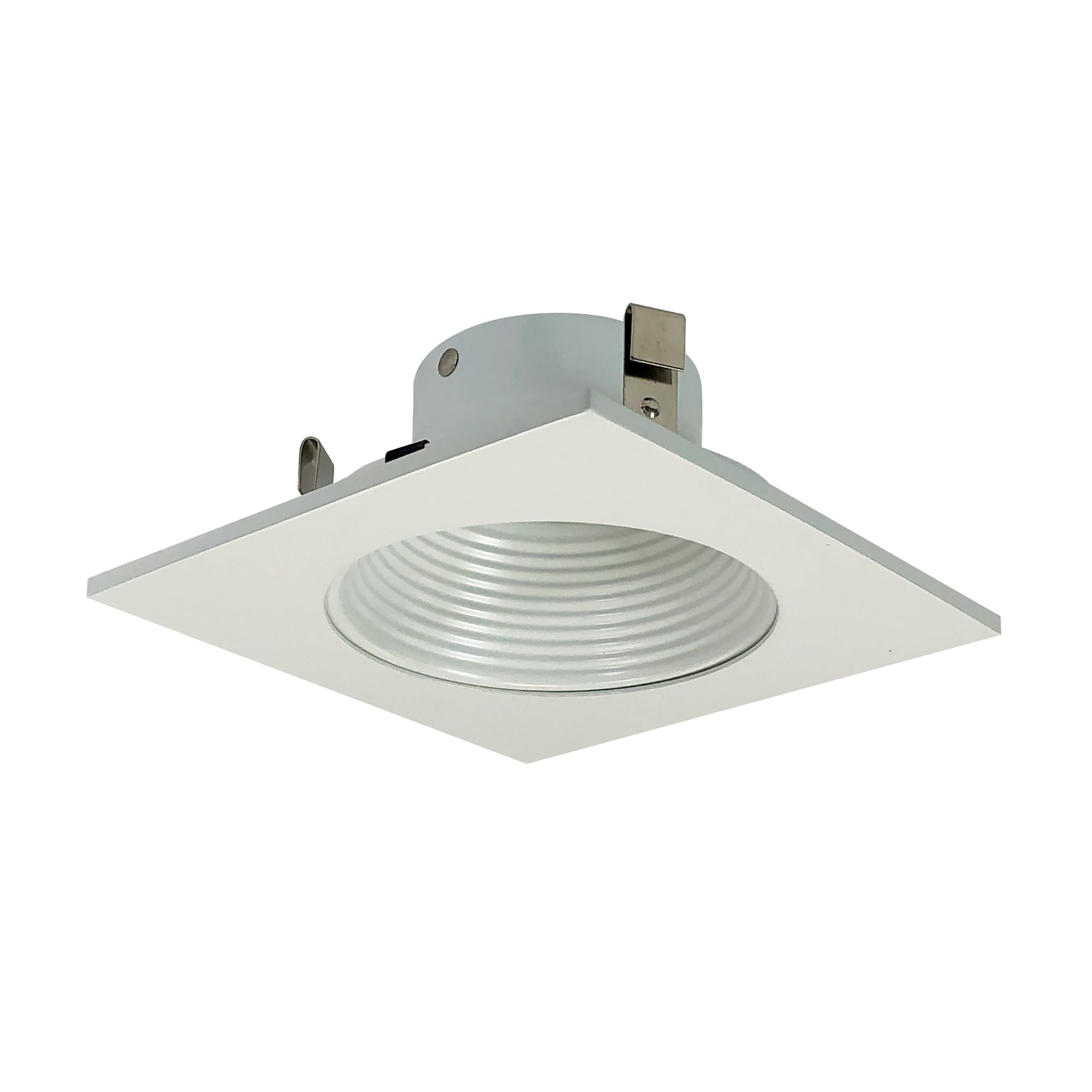 Nora Lighting NL - 4810WW 4" WHT BAFFLE, SQ TRIM WHITE - Sonic Electric