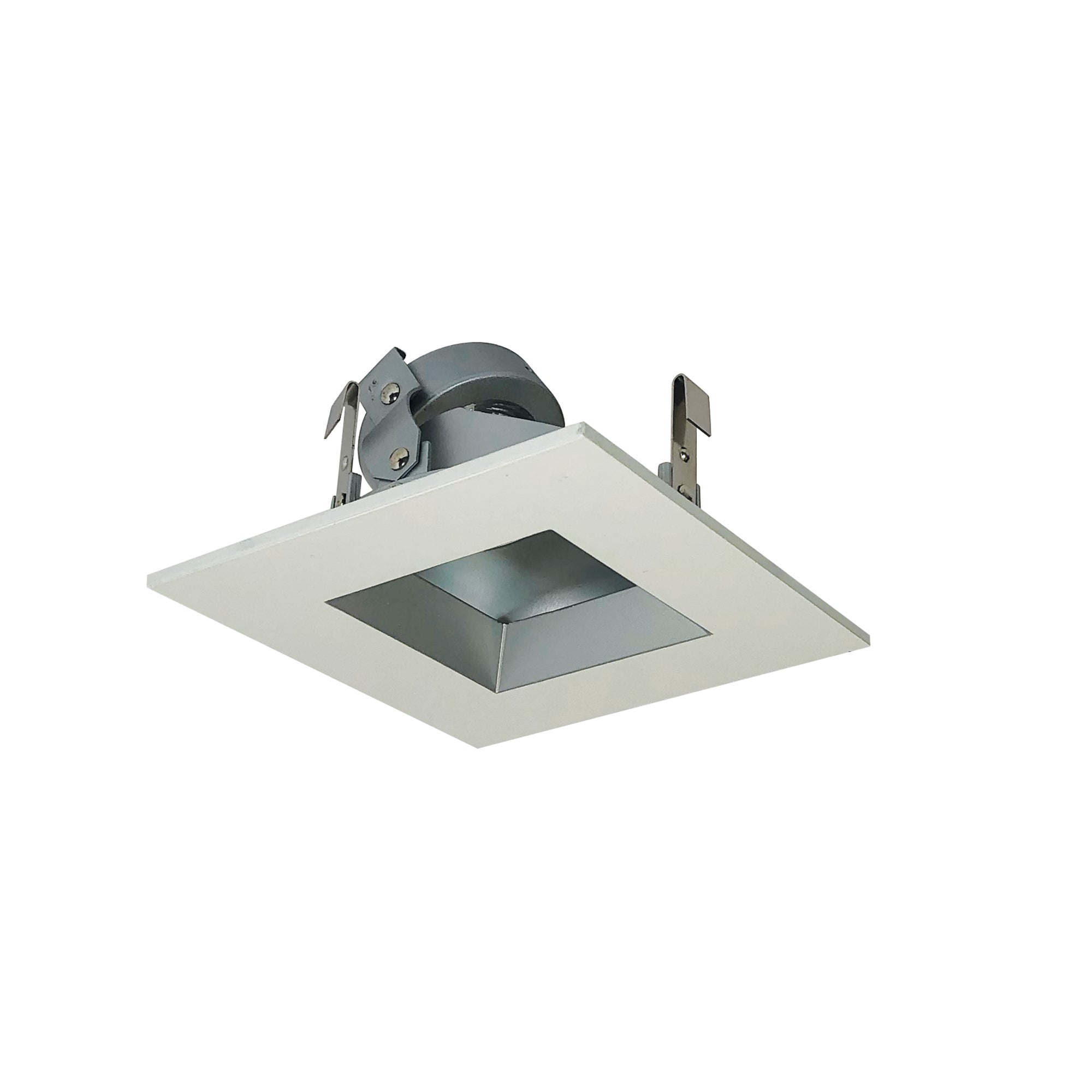 Nora Lighting NL - 4857HZHZW 4"SQTRM REGRESS,ADJ,HZ REF,WH - Sonic Electric