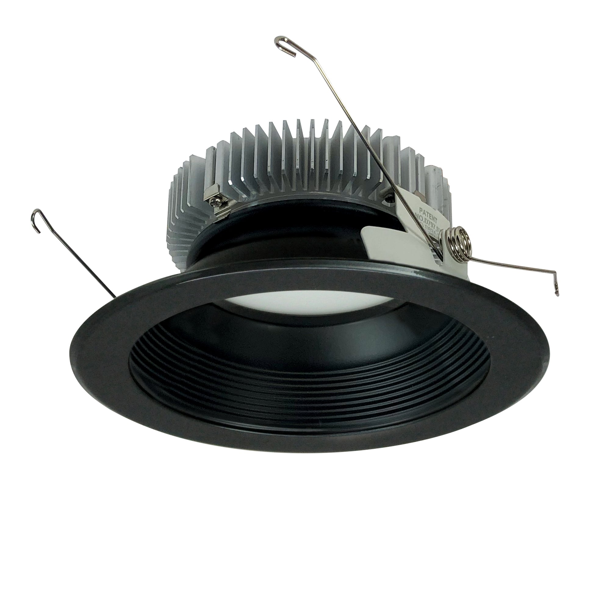 Nora Lighting NLCB2 - 65220CDBB 6" Cobalt Dedicated High Lumen Baffle, 2000lm, Comfort Dim, Black Baffle / Black Flange - Sonic Electric