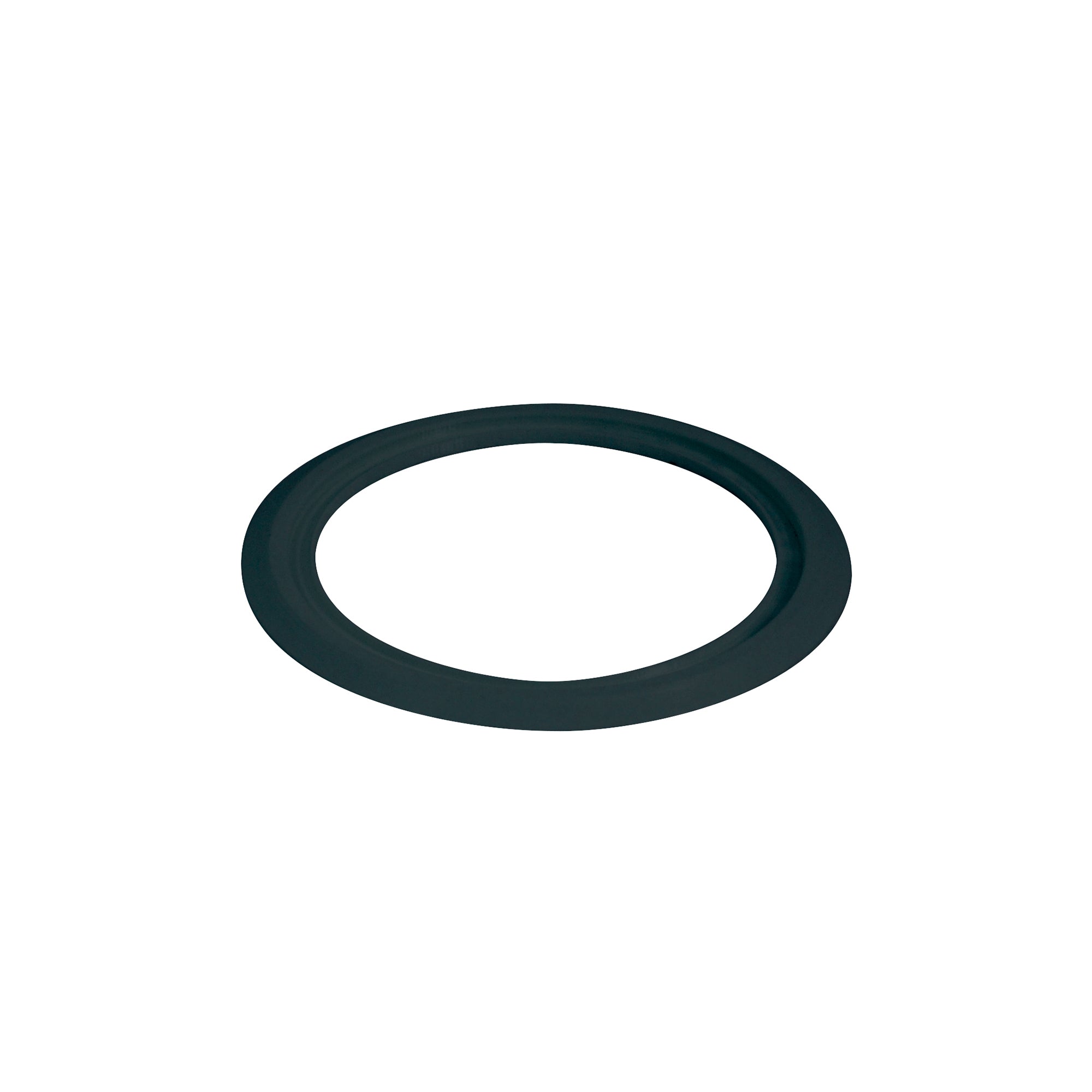 Nora Lighting NLCBC - 4OR - B Round Oversize Ring for 4" Cobalt Retrofits, Black Finish - Sonic Electric