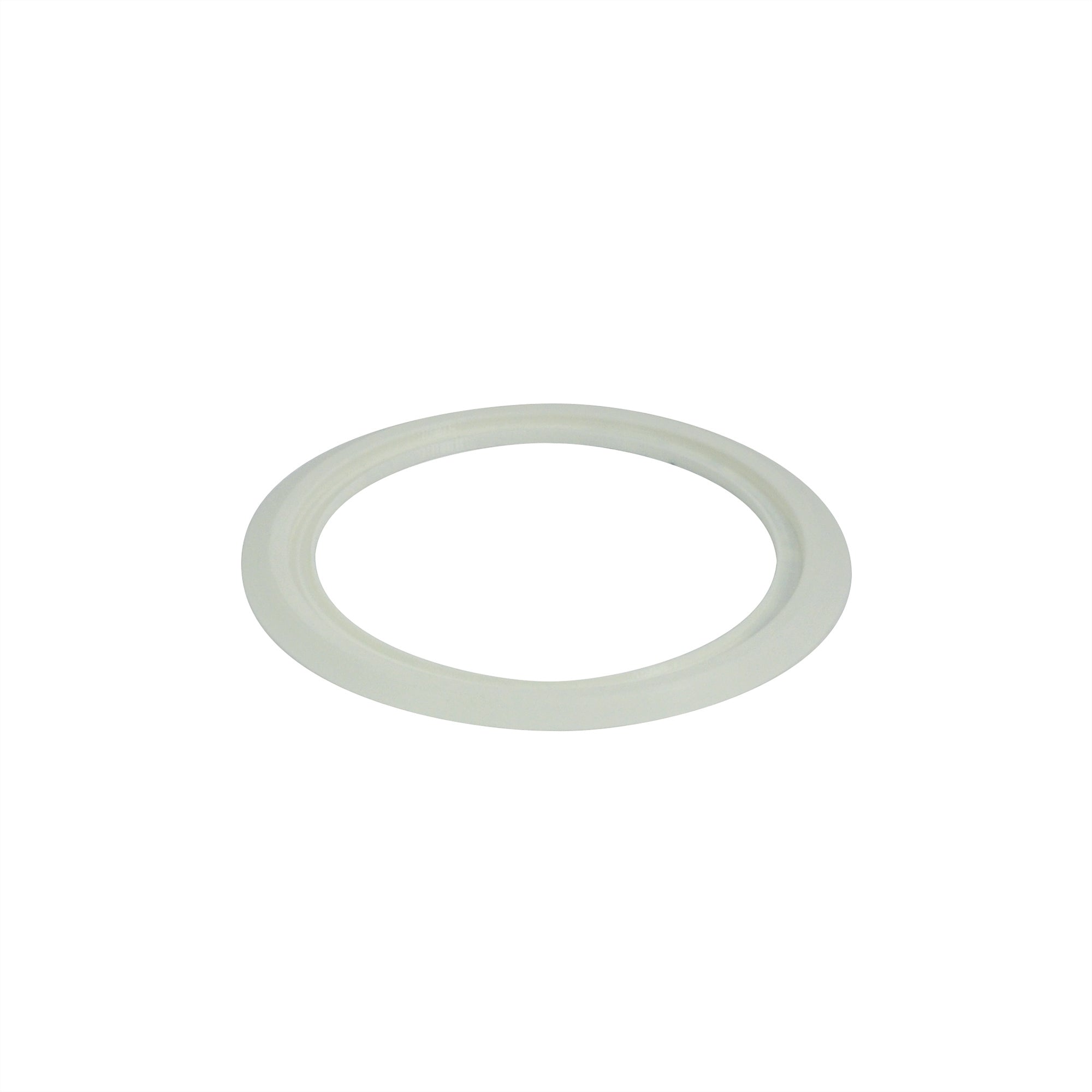 Nora Lighting NLCBC - 4OR - W Round Oversize Ring for 4" Cobalt Retrofits, White Finish - Sonic Electric