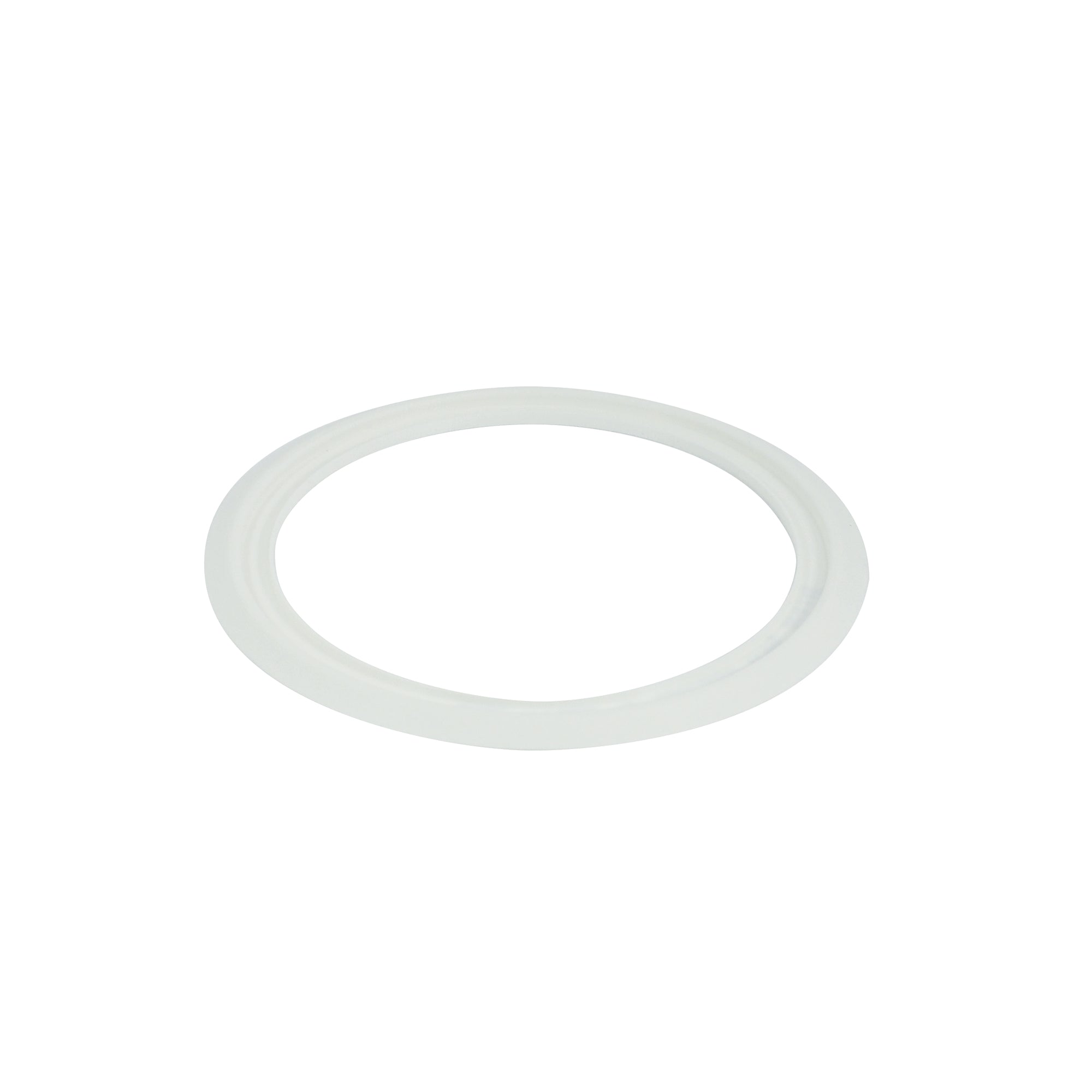 Nora Lighting NLCBC - 5OR - MPW Round Oversize Ring for 5" Cobalt Retrofits, Matte Powder White Finish - Sonic Electric