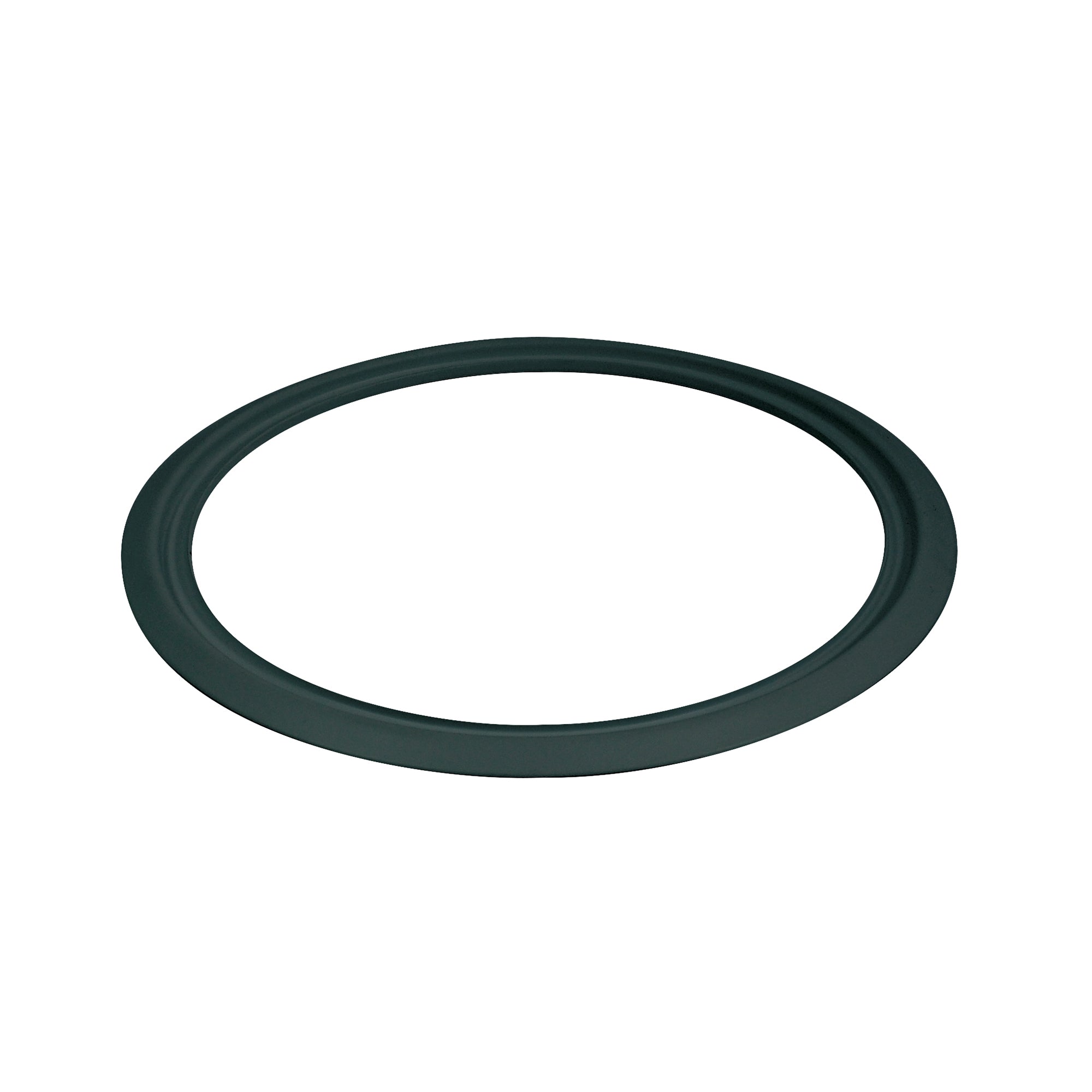 Nora Lighting NLCBC - 6OR - B Round Oversize Ring for 6" Cobalt Retrofits, Black Finish - Sonic Electric