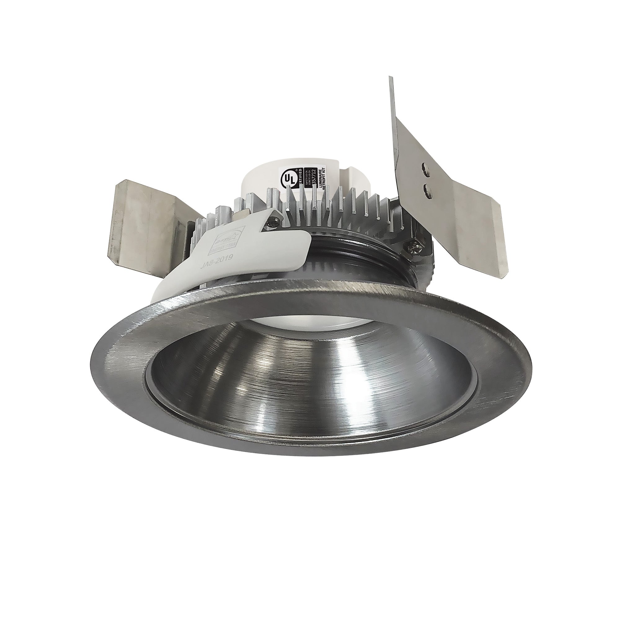 Nora Lighting NLCBC2 - 551TWNN/10 5" Cobalt Click Round Retrofit Reflector, 1000lm / 13.5W, Selectable CCT, Natural Metal - Sonic Electric