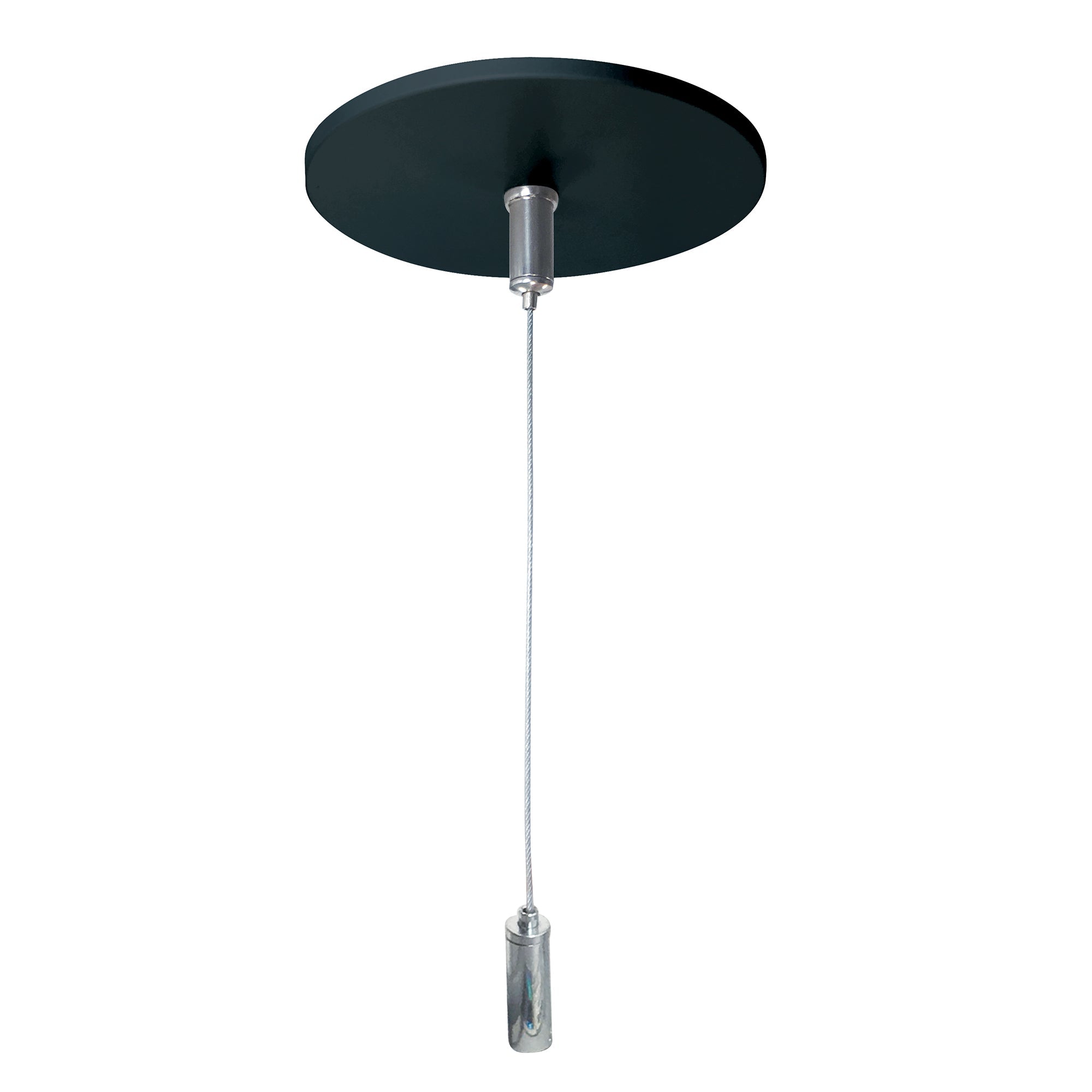 Nora Lighting NLIN - CCB 8' Aircraft Mounting Kit for L - Line Direct Series, Black Finish - Sonic Electric