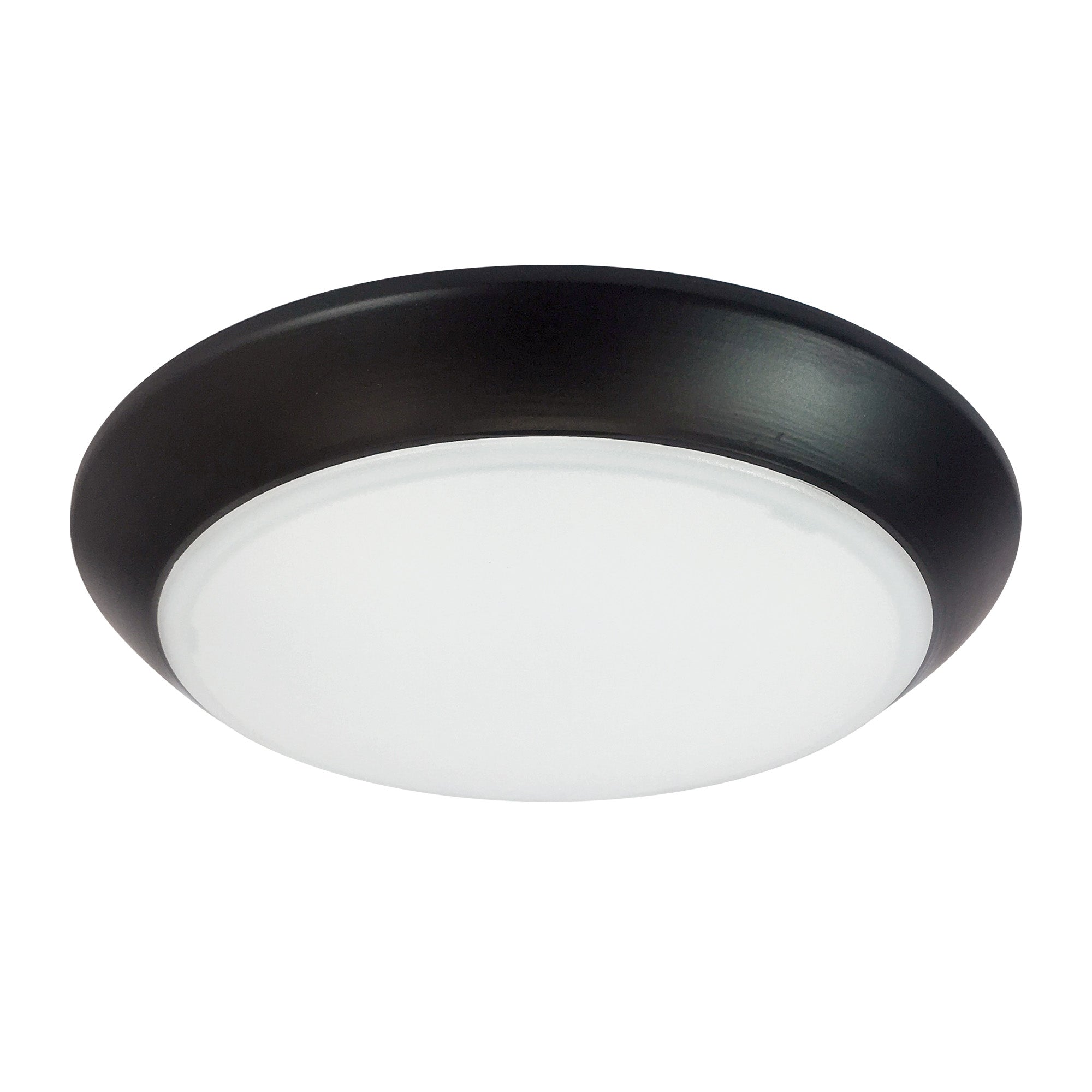 Nora Lighting NLOPAC - R8T2427BZ 8" AC Opal LED Surface Mount, 2150lm / 30W, 2700K, Bronze finish - Sonic Electric