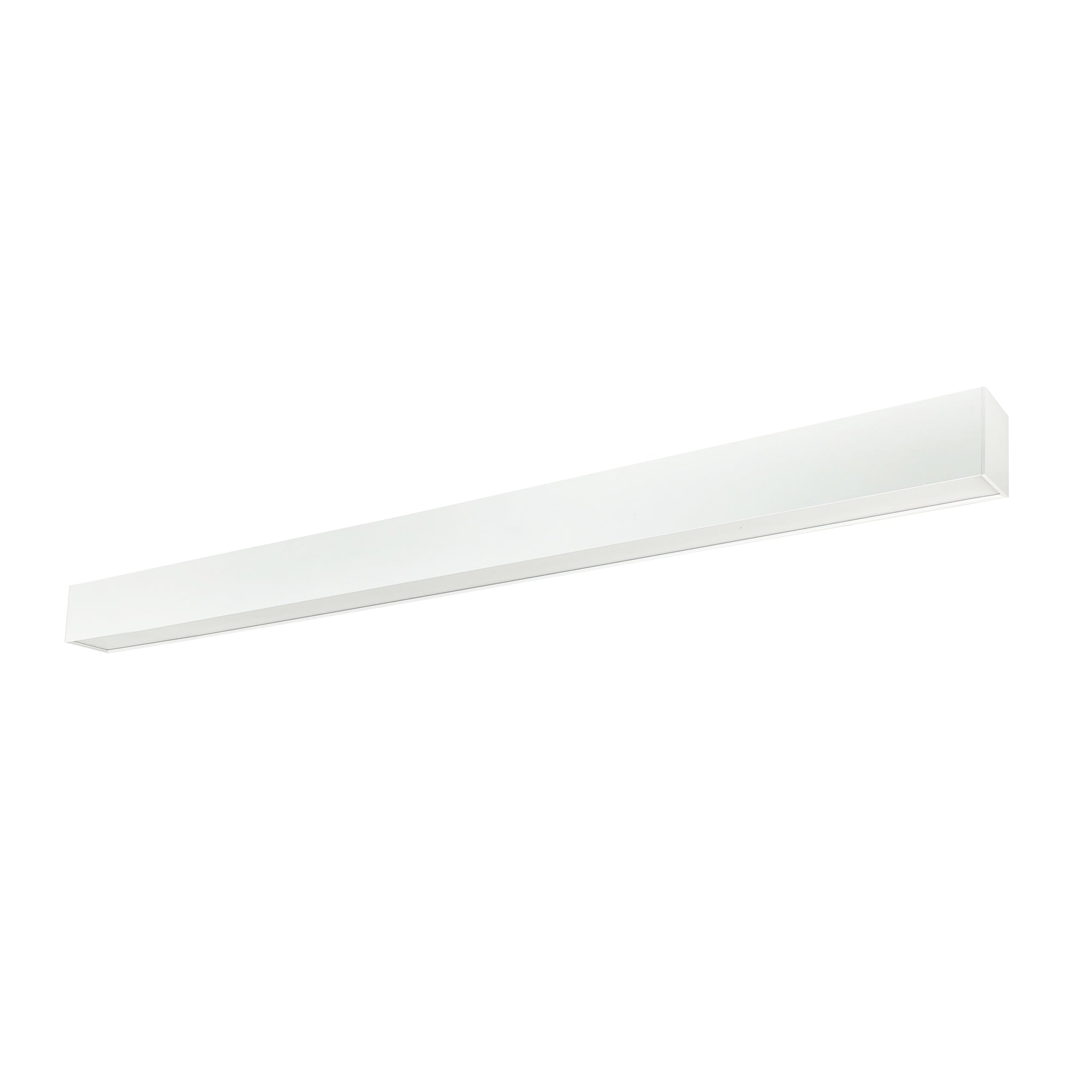 Nora Lighting NLUD - 4334W 4' L - Line LED Indirect/Direct Linear, 6152lm / Selectable CCT, White Finish - Sonic Electric