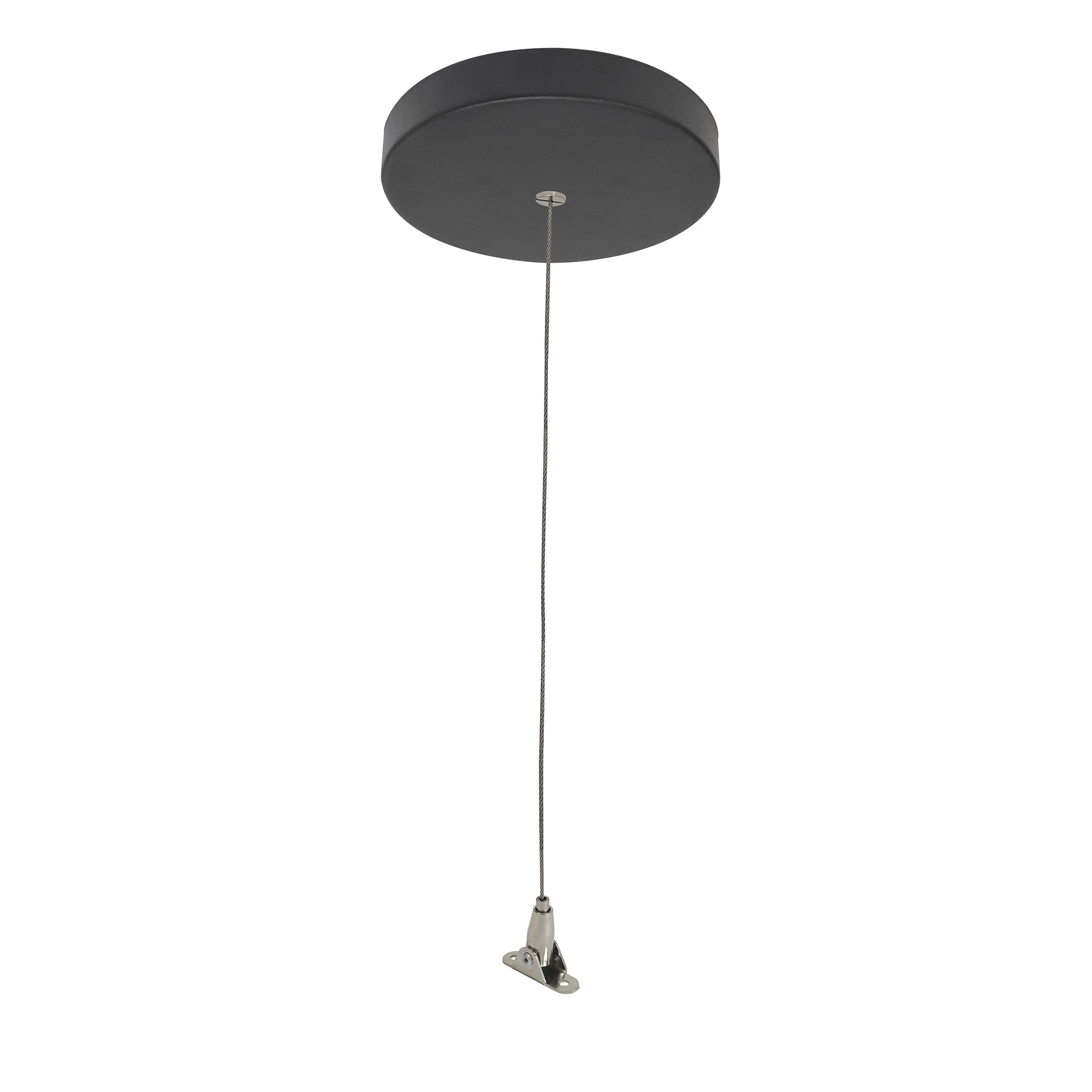Nora Lighting NLUD - CCB 8' Aircraft Mounting Kit for NLUD Series, Black Finish - Sonic Electric