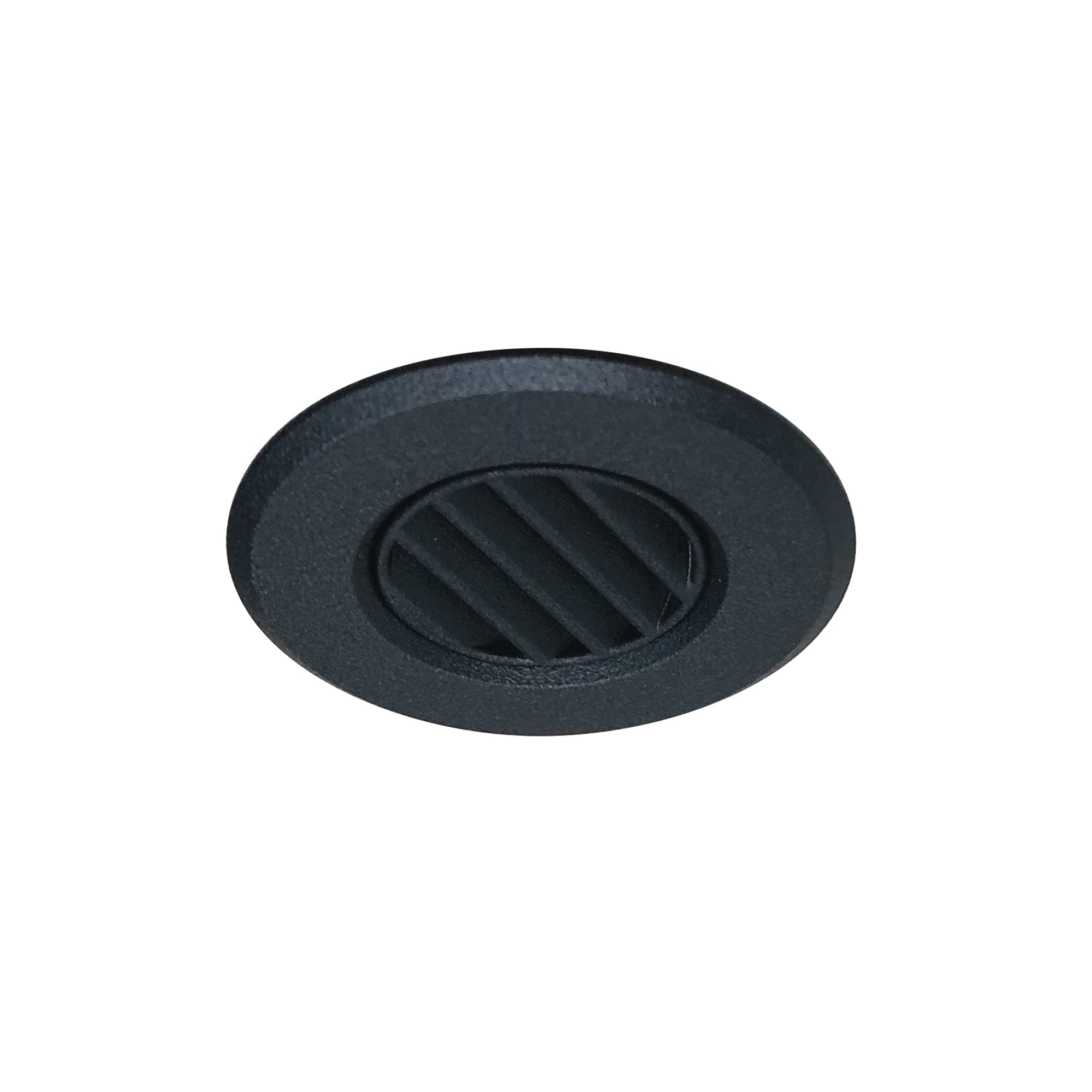 Nora Lighting NM1 - RLOUVB 1" Round M1 Louver Trim, Black - Sonic Electric