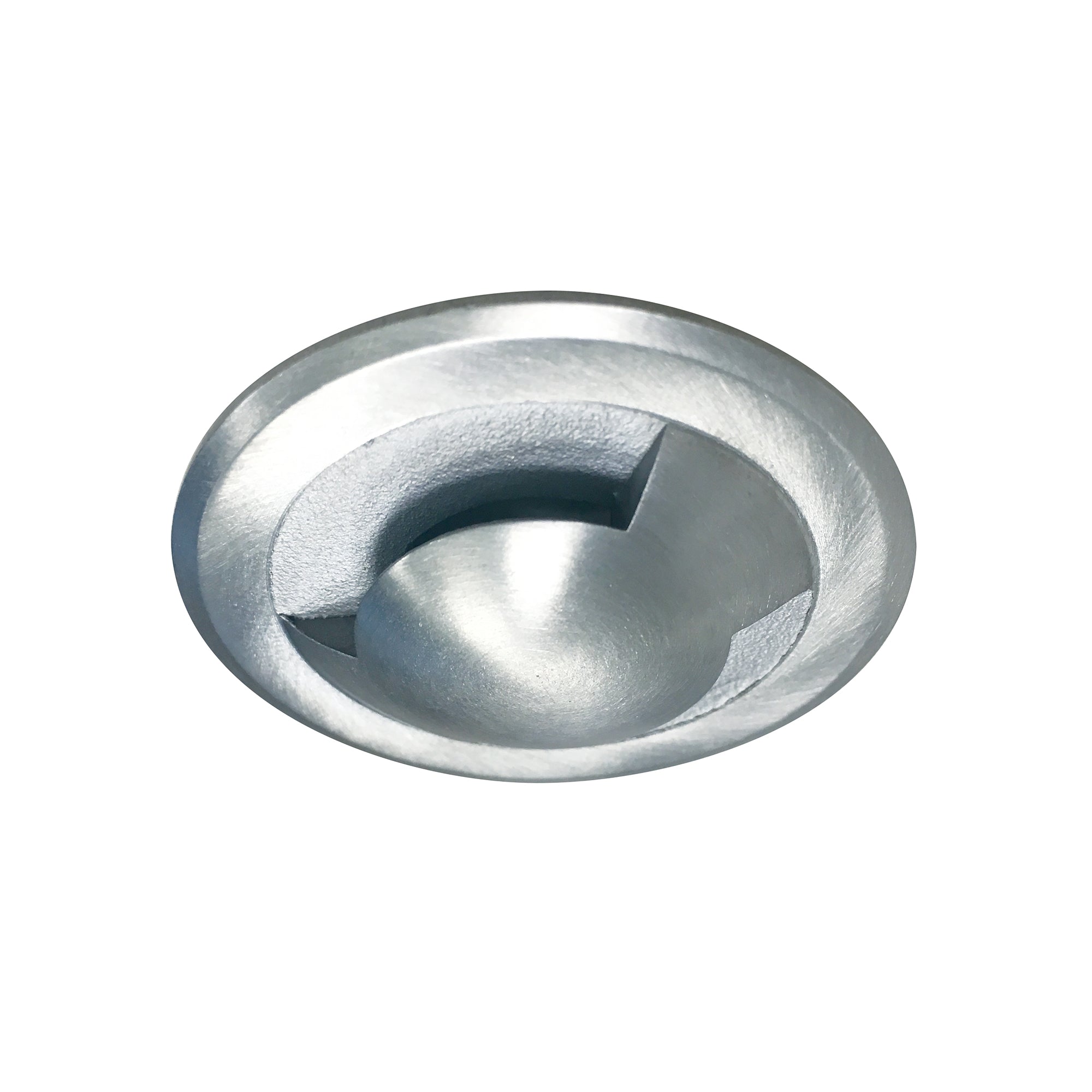 Nora Lighting NM1 - RSSDBN 1" Round M1 Stainless Steel Indicator Trim, Brushed Nickel - Sonic Electric