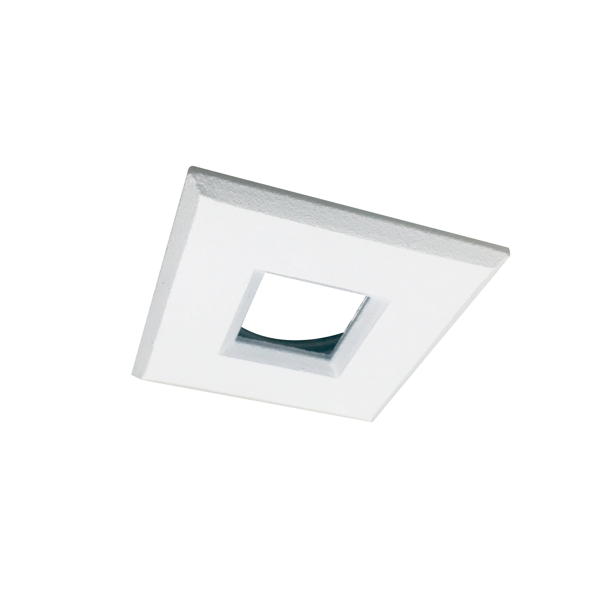 Nora Lighting NM1 - SSSW 1" Square M1 Stainless Steel Trim, White - Sonic Electric