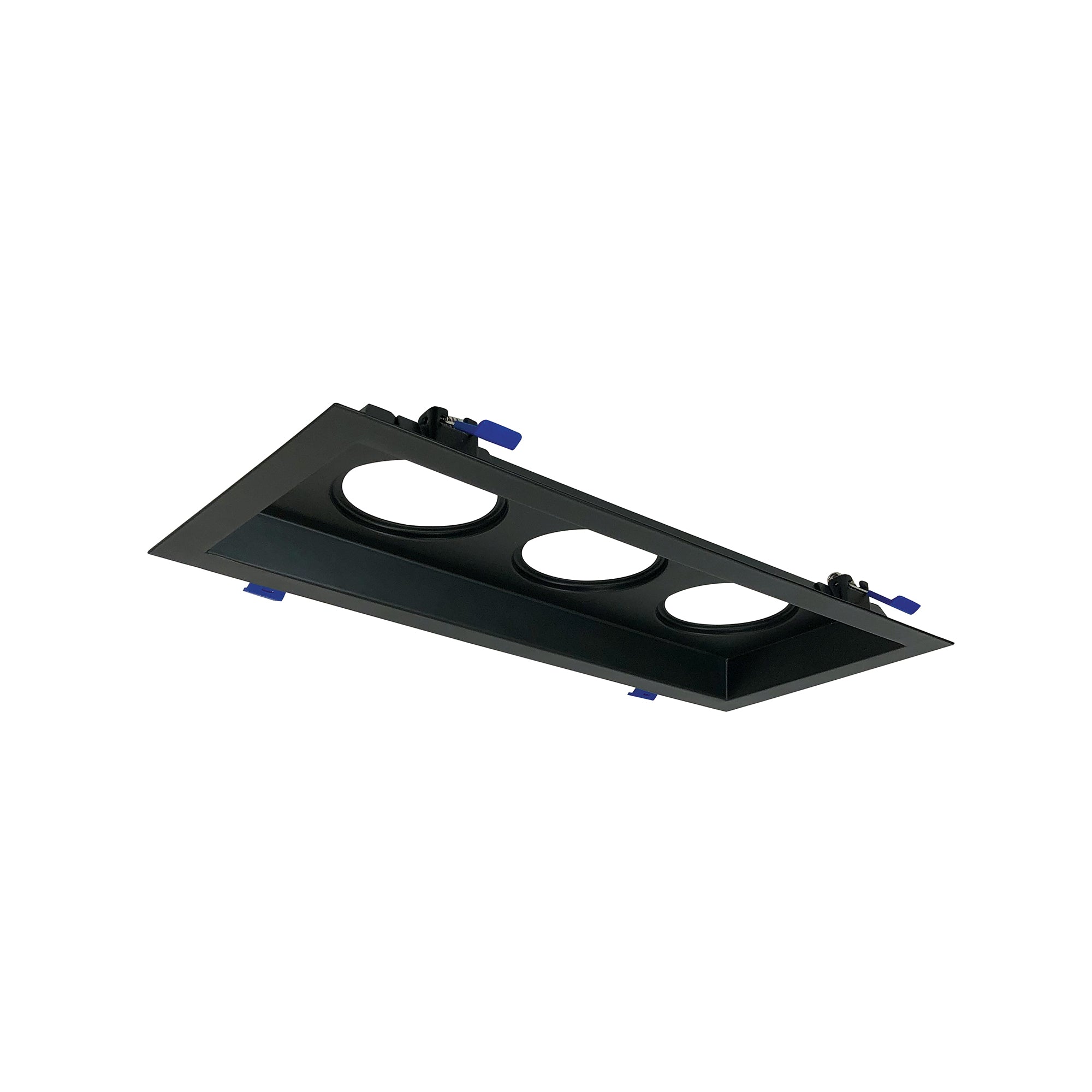 Nora Lighting NM2 - MLS3BB MLS 3 - Head Plate for 2" M2 LED Series, Matte Black - Sonic Electric