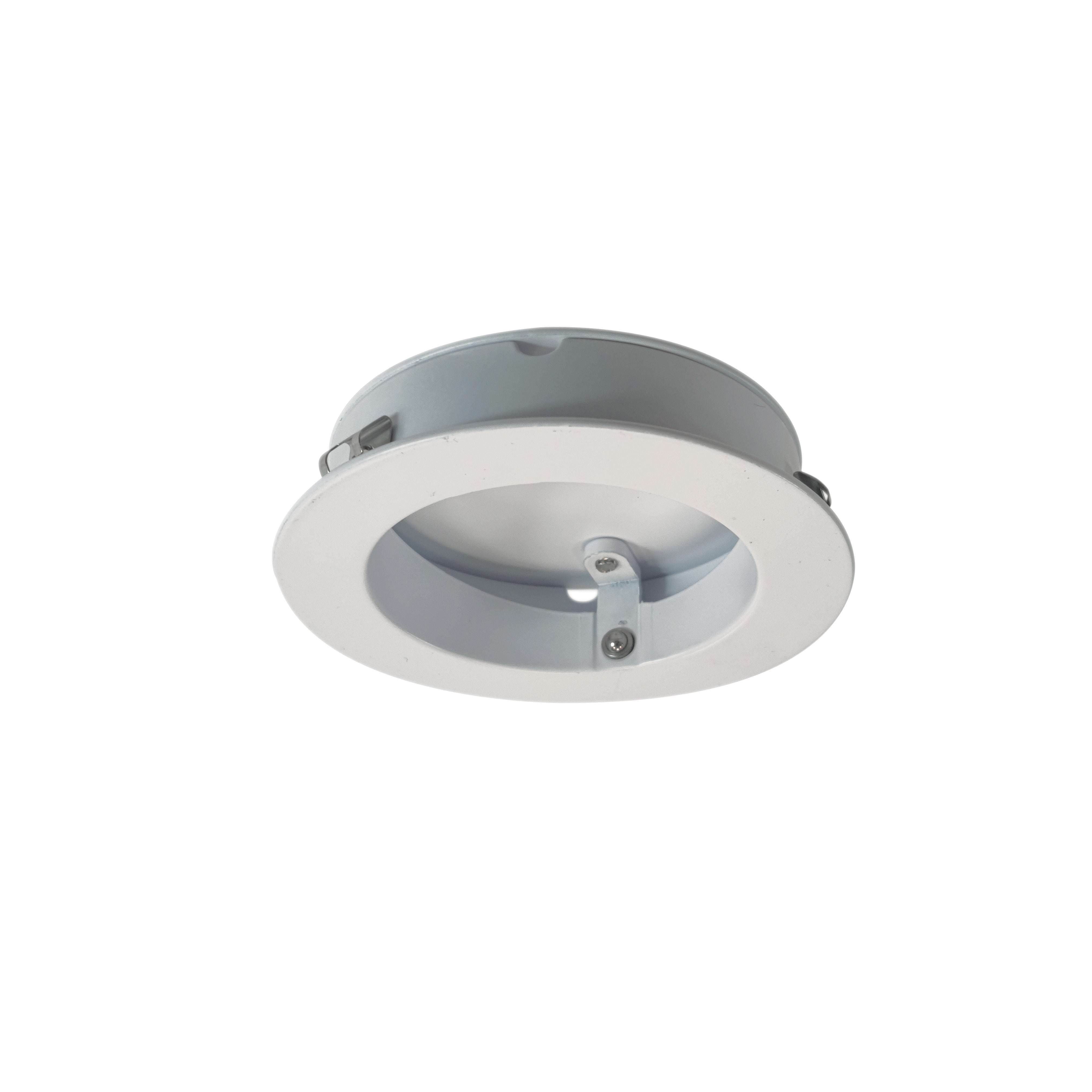 Nora Lighting NMP - ARECW Recessed Flange Accessory for Josh Adjustable, White Finish - Sonic Electric
