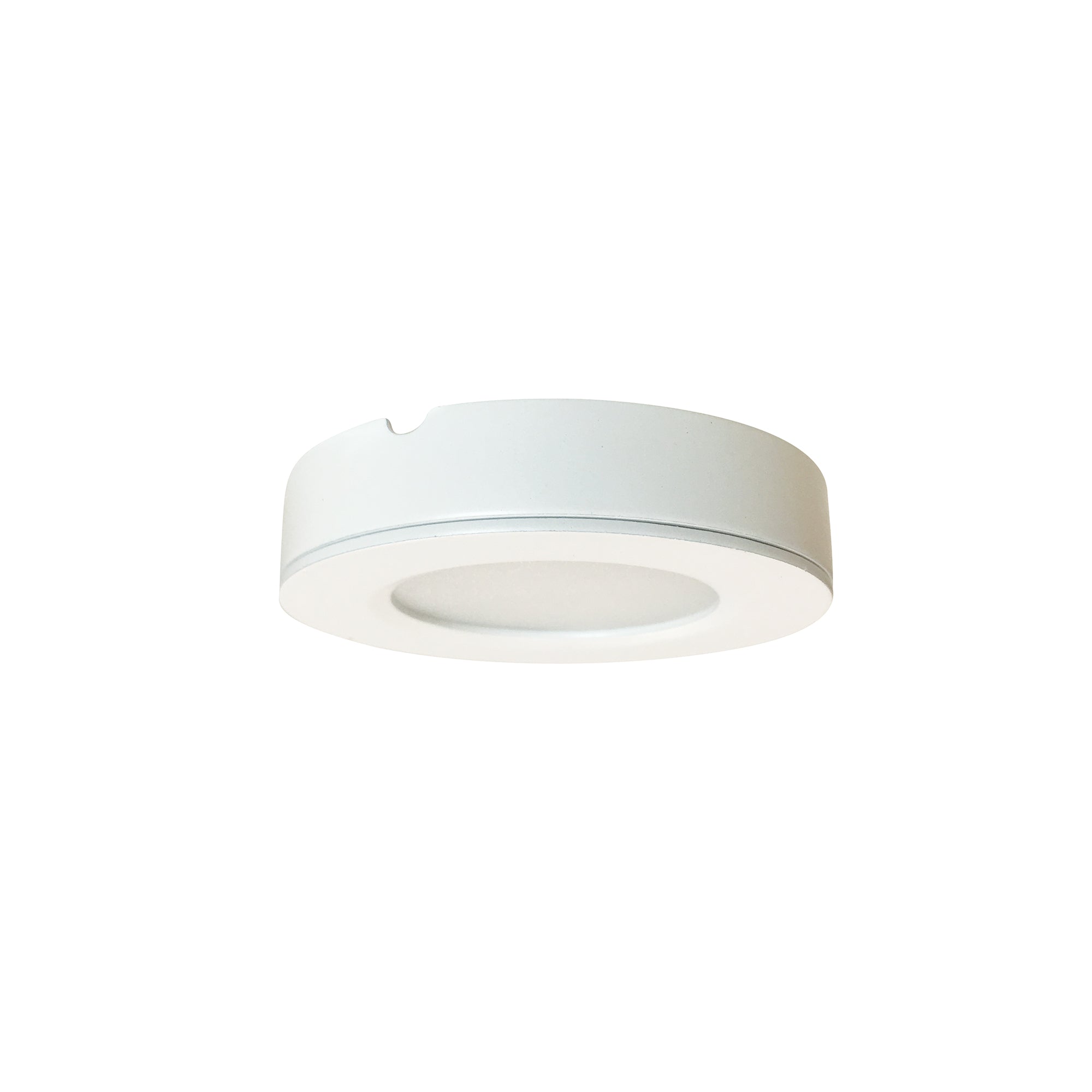 Nora Lighting NMP - LED27W 12V Josh LED Puck Light, 300lm / 2700K, White Finish - Sonic Electric