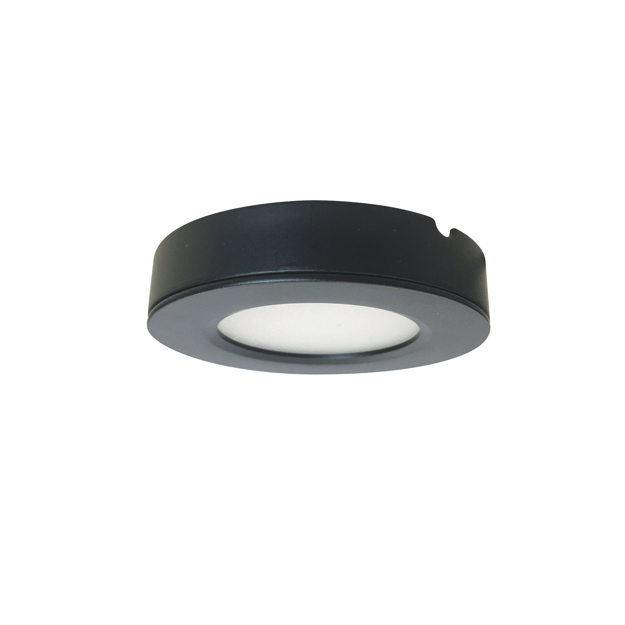 Nora Lighting NMP2 - LED27B 24V Josh LED Puck Light, 300lm / 2700K, Black Finish - Sonic Electric