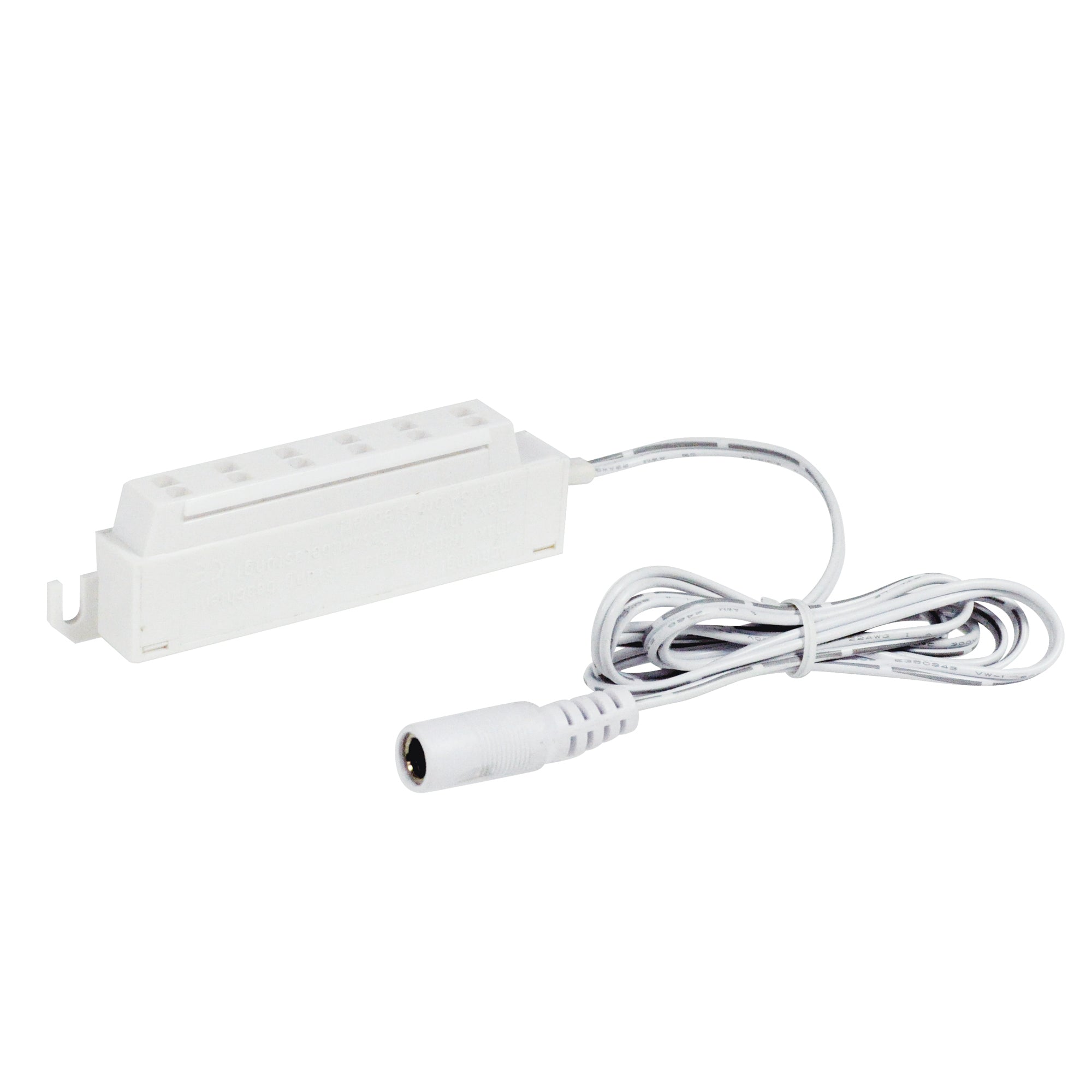 Nora Lighting NMPA - 6P - 24W 24" 6 - Port Power Line Interconnect for Josh Puck, White Finish - Sonic Electric