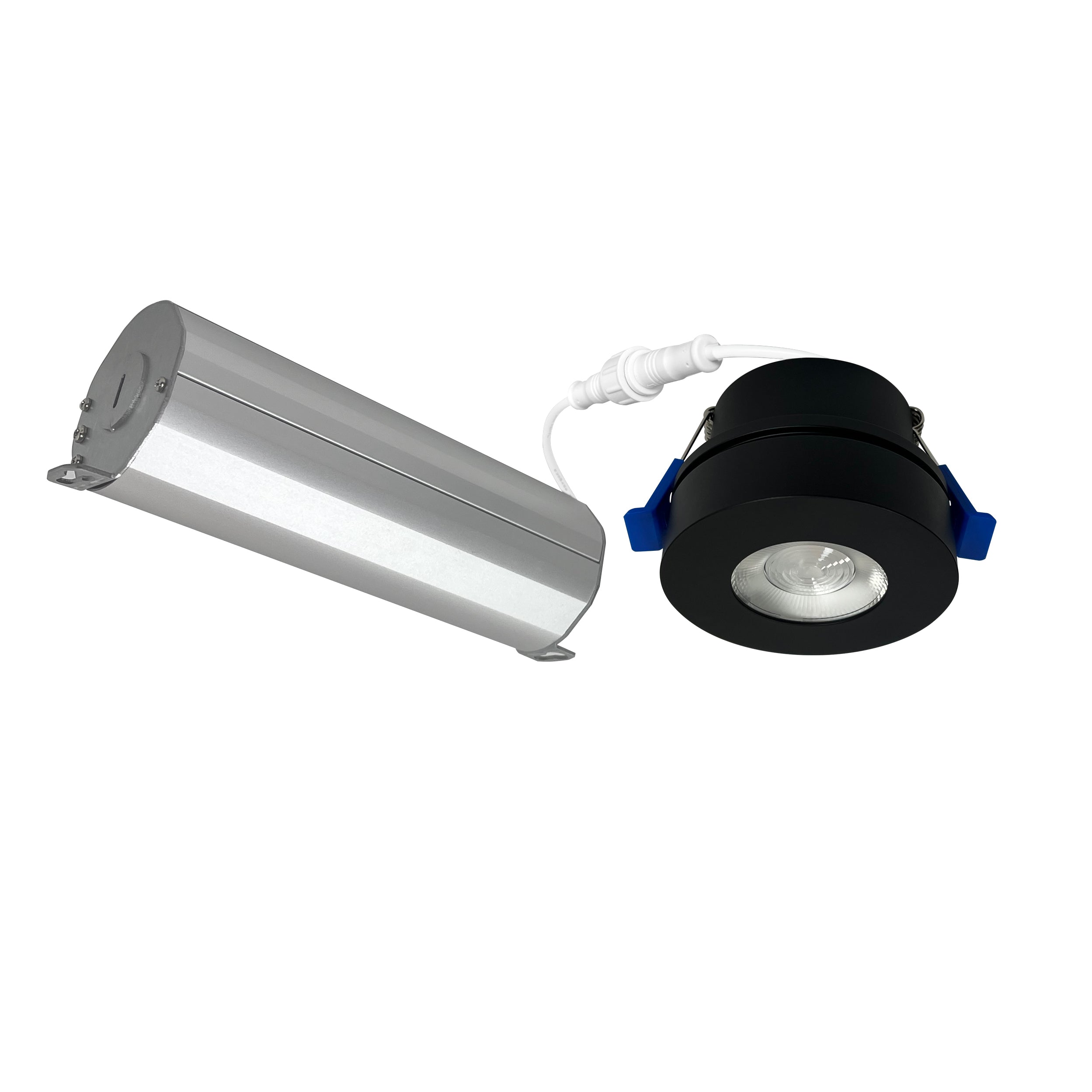 Nora Lighting NMW - 230B 2" M - Wave Can - less Adjustable LED Downlight, 3000K, Black finish - Sonic Electric