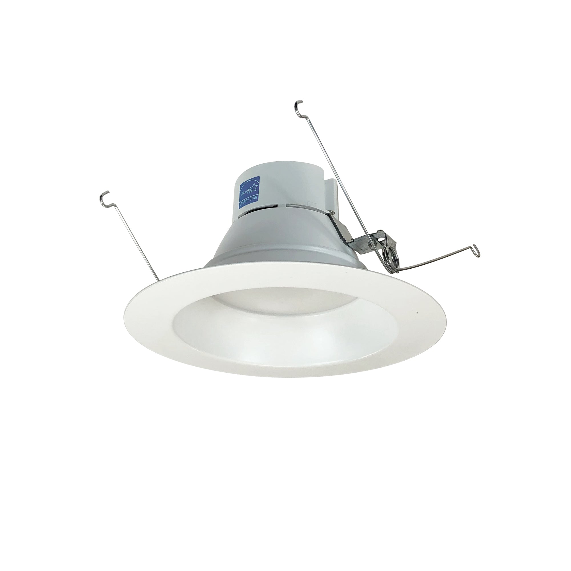 Nora Lighting NOX - 563150WW/12 5"/6" Onyx Retrofit LED, Round Reflector, 1200lm, 17.5W, 5000K, 90+CRI, 120V, White - Sonic Electric