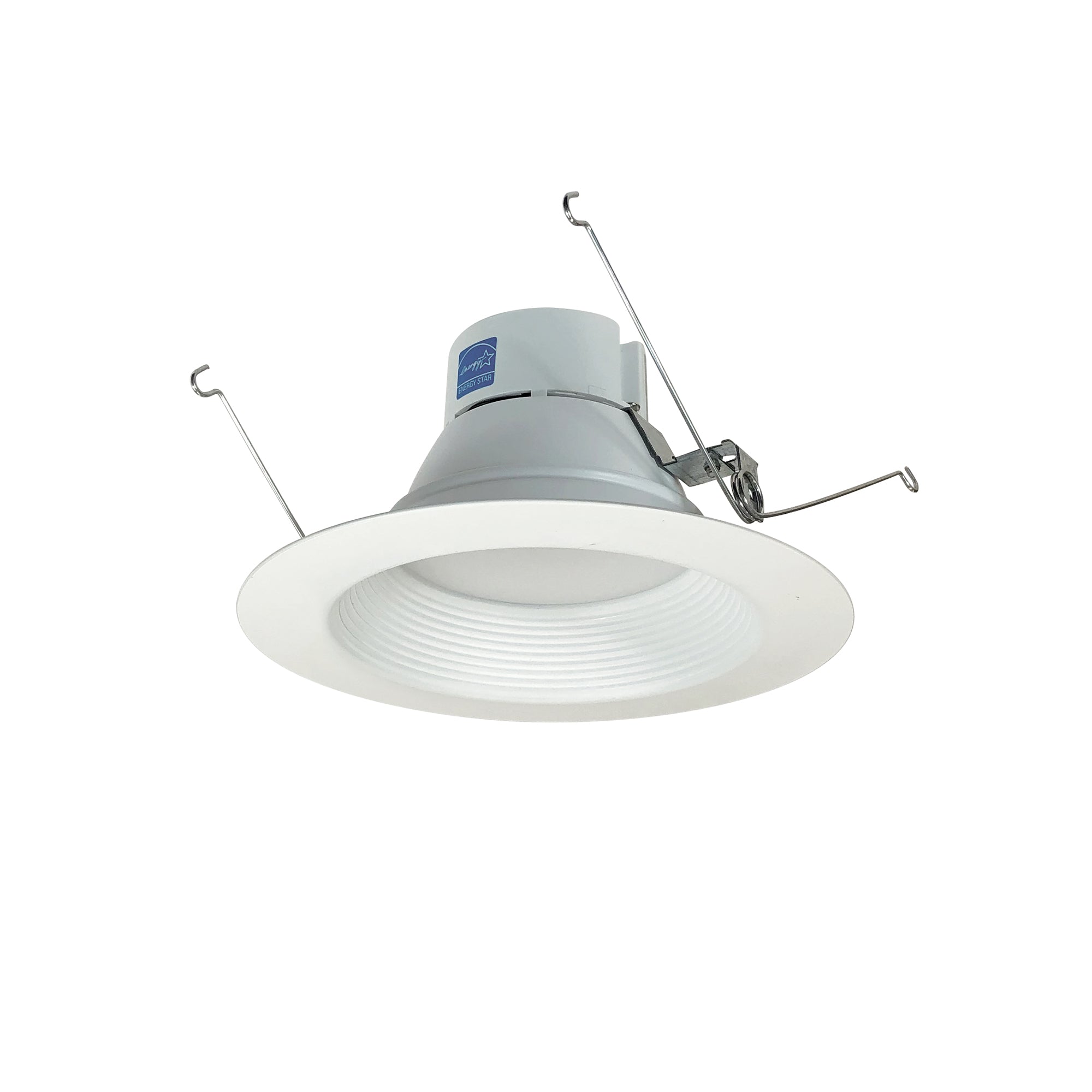 Nora Lighting NOX - 563250WW/12 5"/6" Onyx LED Retrofit Baffle, 1200lm / 17.5W, 5000K, White finish - Sonic Electric