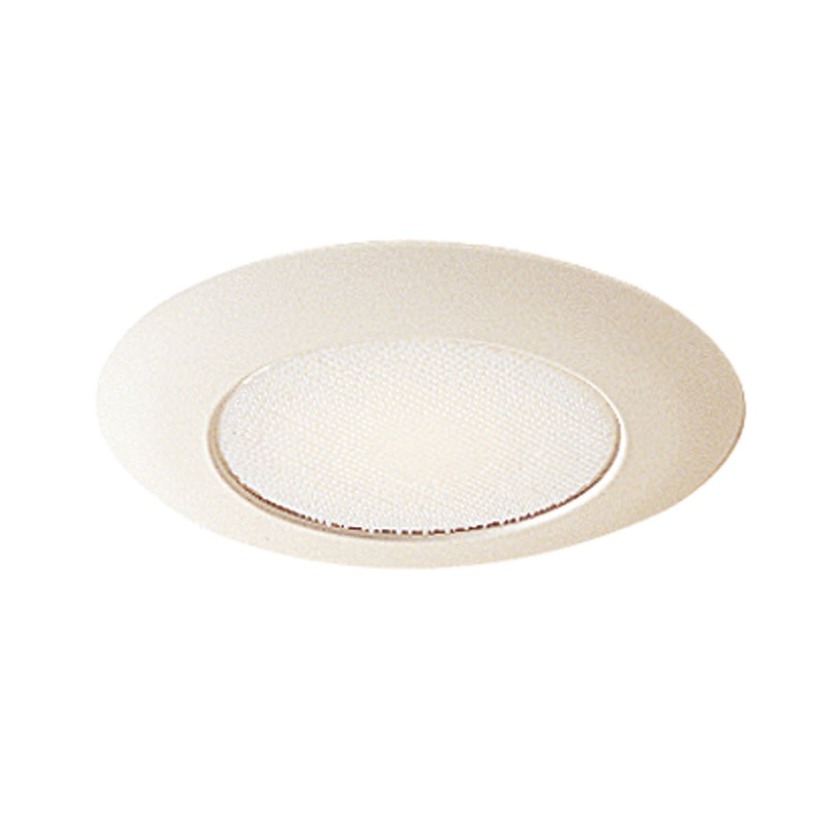 Nora Lighting NP - 22 6" Albalite Lens w/ Plastic Trim, White - Sonic Electric