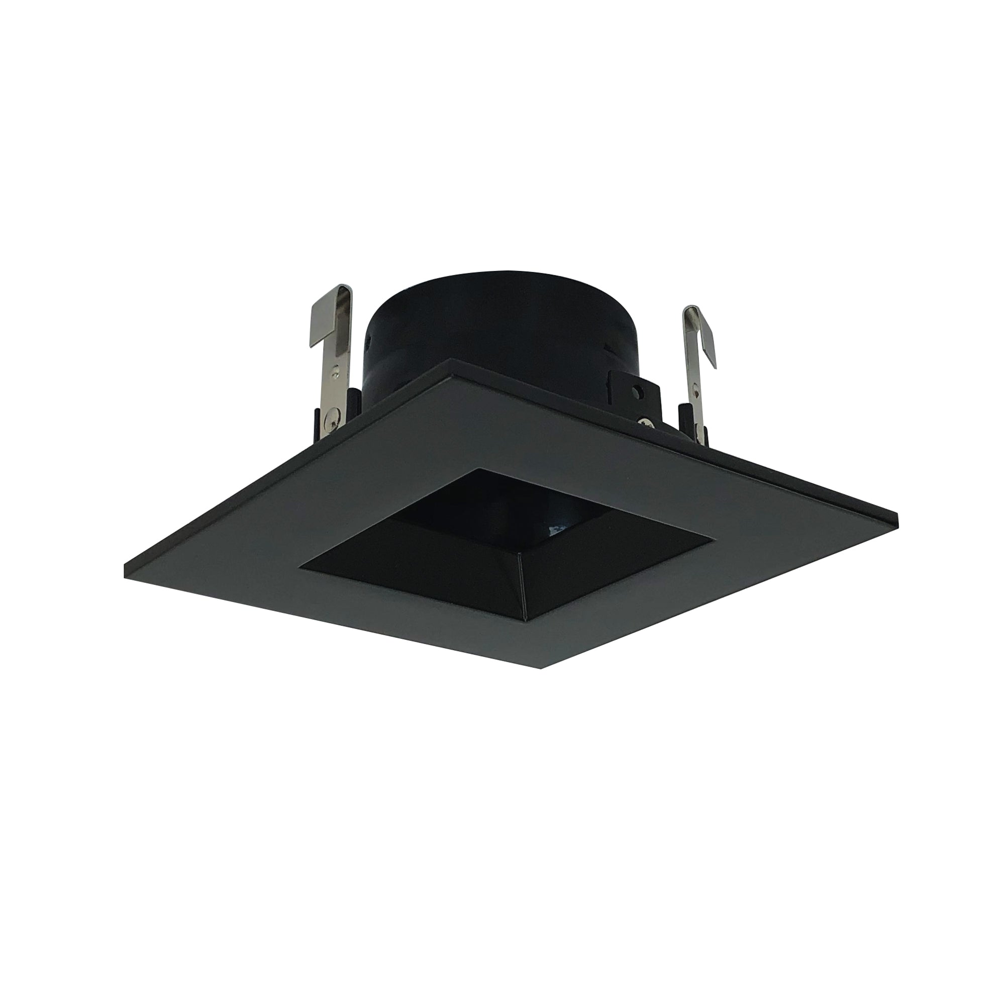Nora Lighting NS - 4857BB 4"SQTRM REGRESS,BLK REF,BLK TR - Sonic Electric