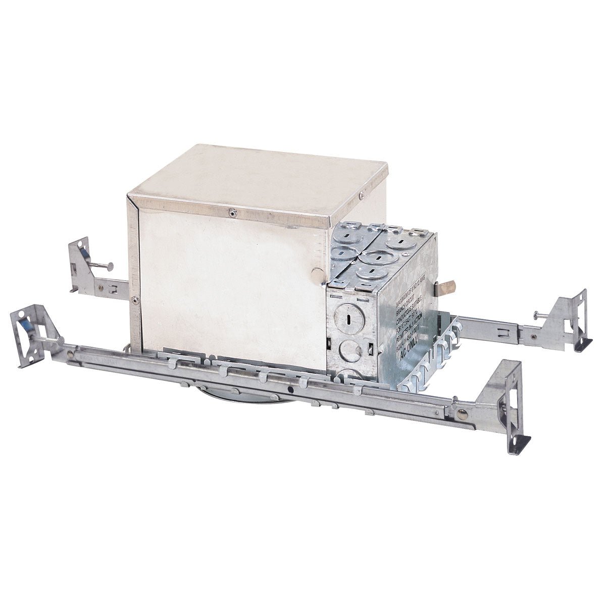 Nora Lighting NSIC - 401QAT/20 4" Line Voltage IC AT New Construction Double Wall Housing, Max 20W - Sonic Electric