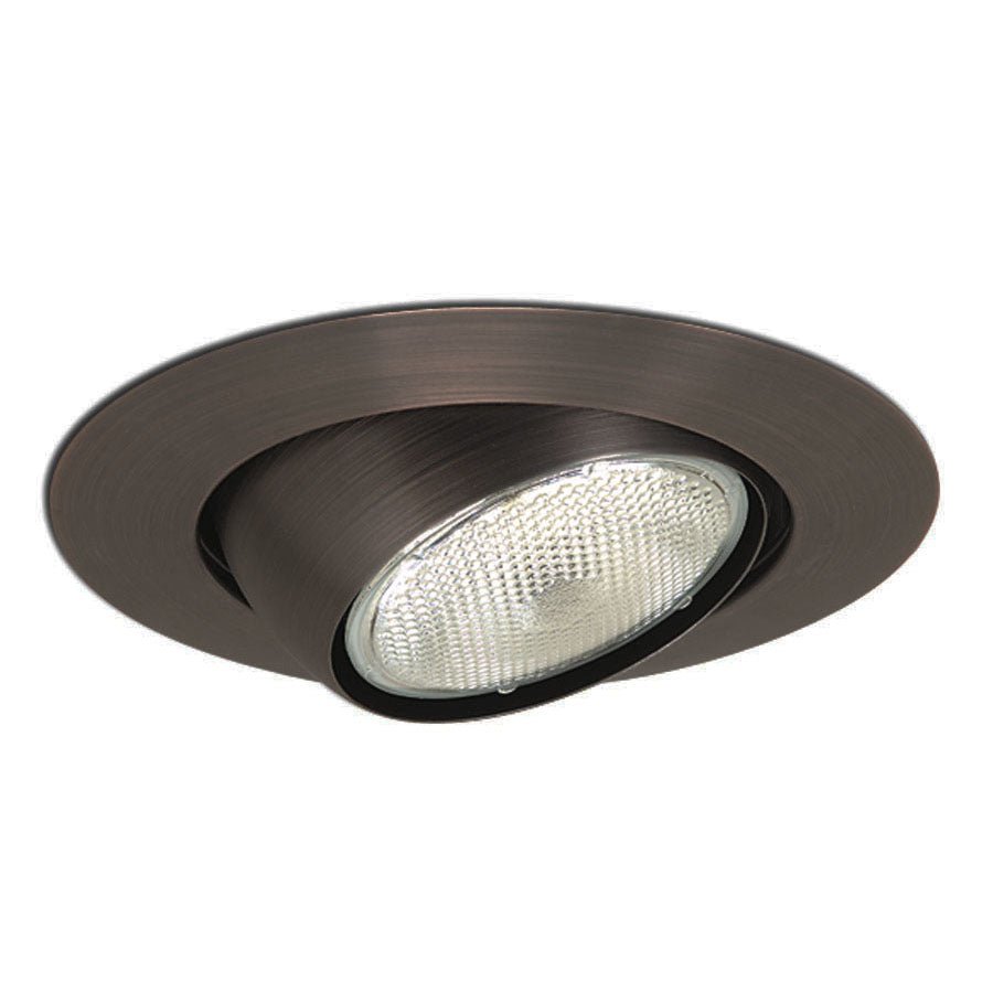 Nora Lighting NT - 28BZ 6" BR/PAR30 Eyeball w/ Metal Trim, Bronze - Sonic Electric