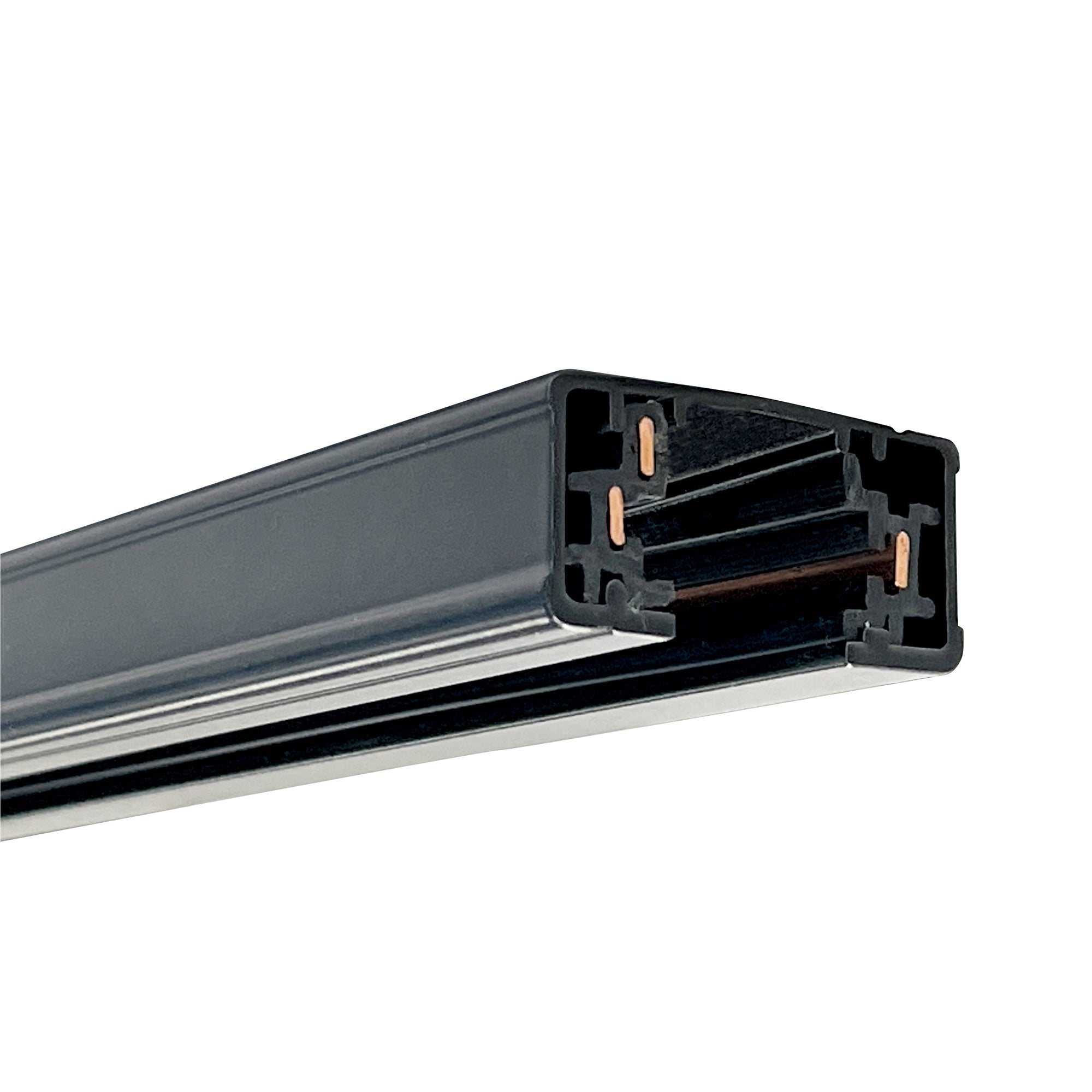 Nora Lighting NT - 302B 4' One - Circuit Track, Black Finish - Sonic Electric
