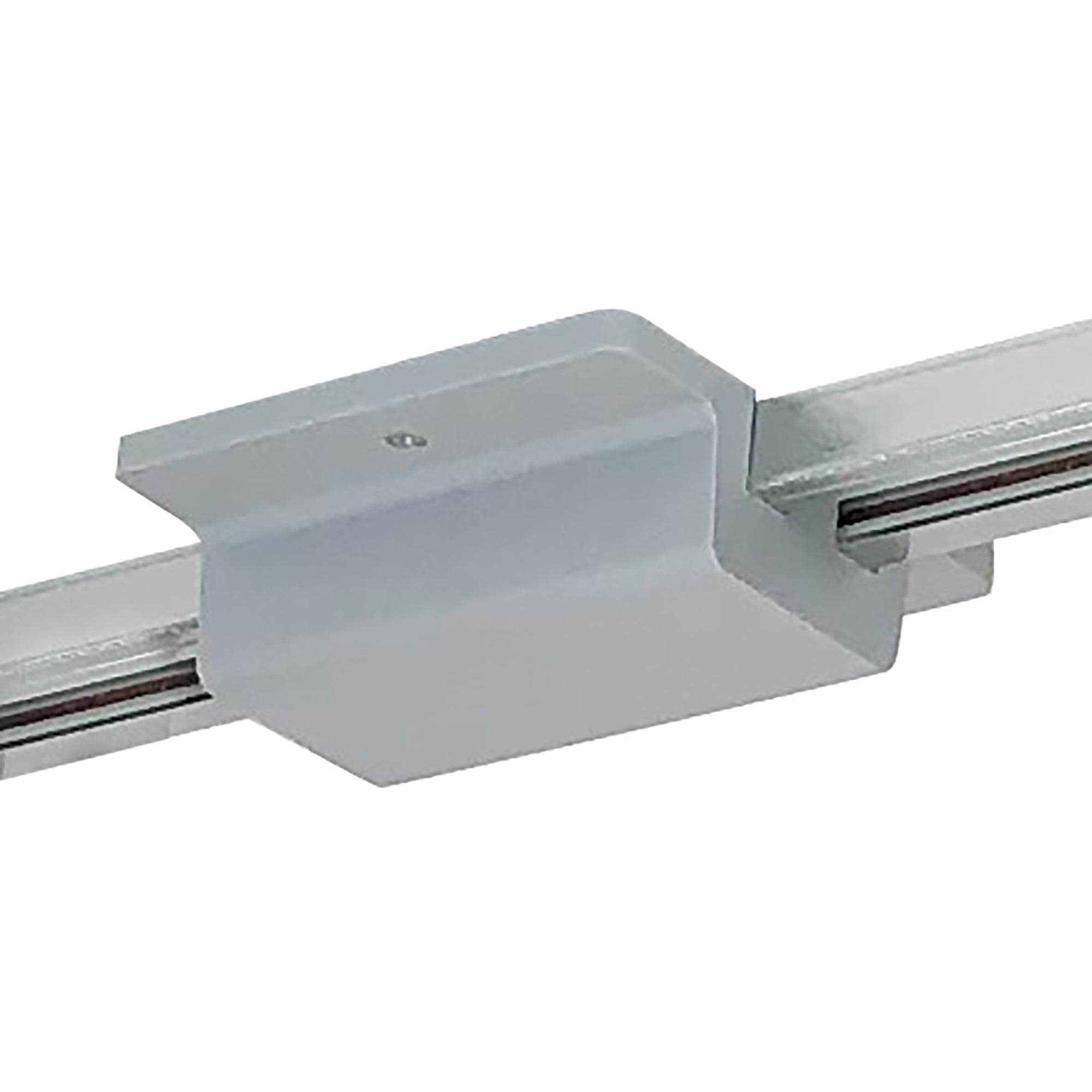 Nora Lighting NT - 307S Floating Canopy Feed for One - Circuit Track, Silver Finish - Sonic Electric