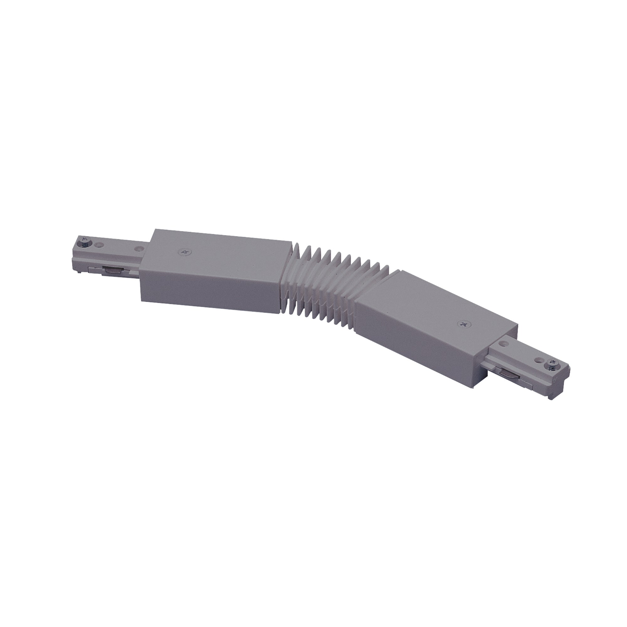 Nora Lighting NT - 309S Flexible Connector for One - Circuit Track, Silver Finish - Sonic Electric