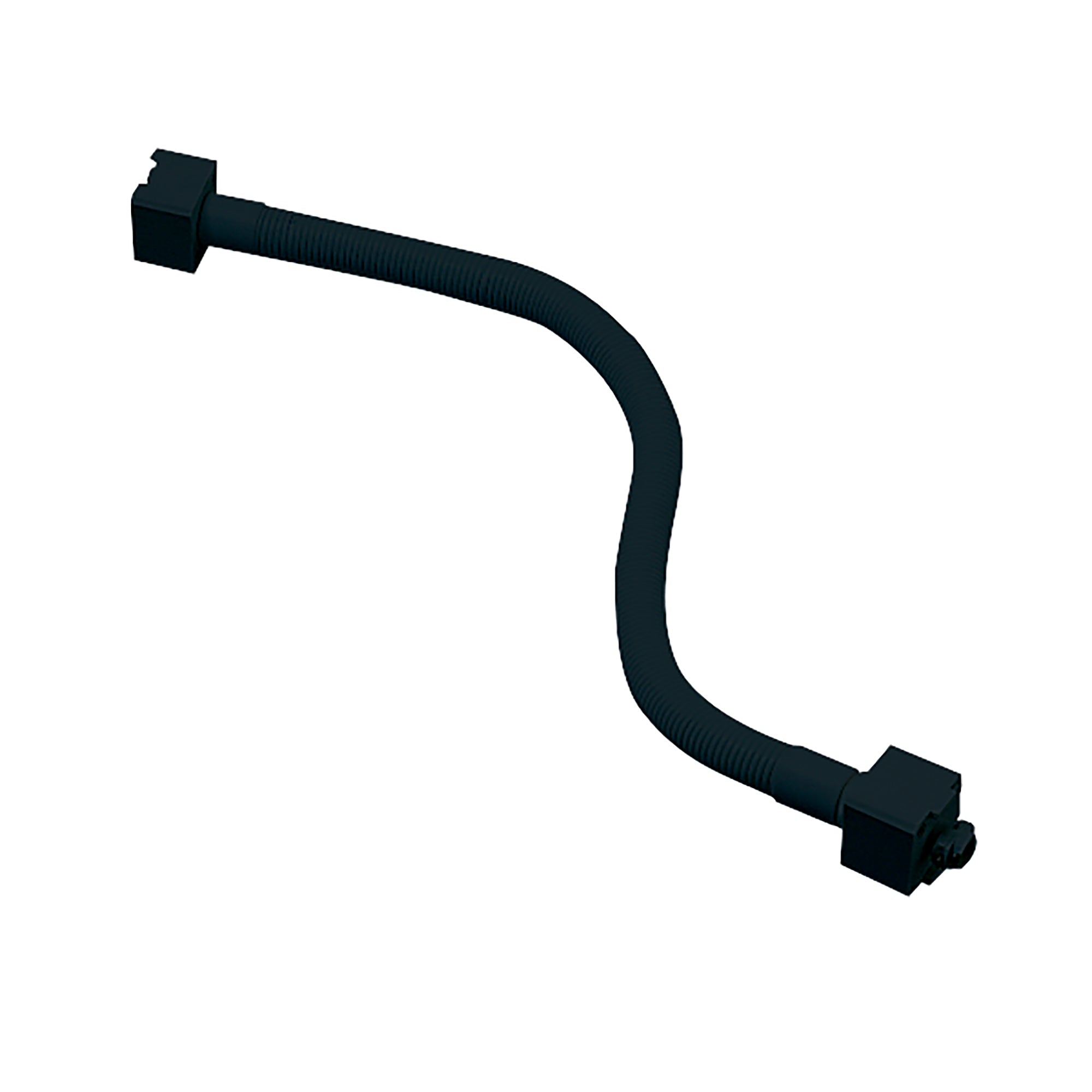 Nora Lighting NT - 330B 18" Flexible Track Head Extension Rod, Black Finish - Sonic Electric