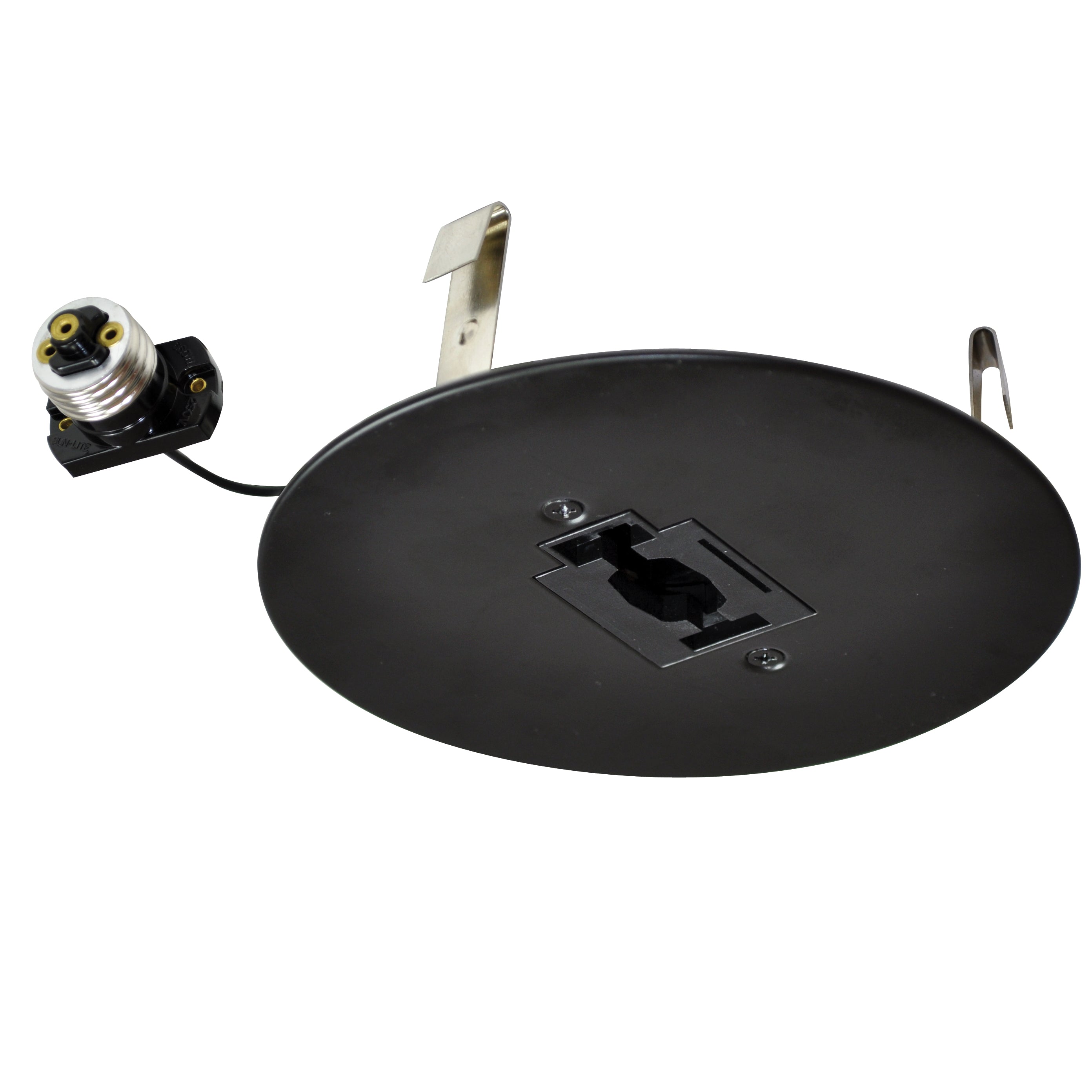 Nora Lighting NT - 374B 4" Track Monopoint Retrofit Kit, Black Finish - Sonic Electric