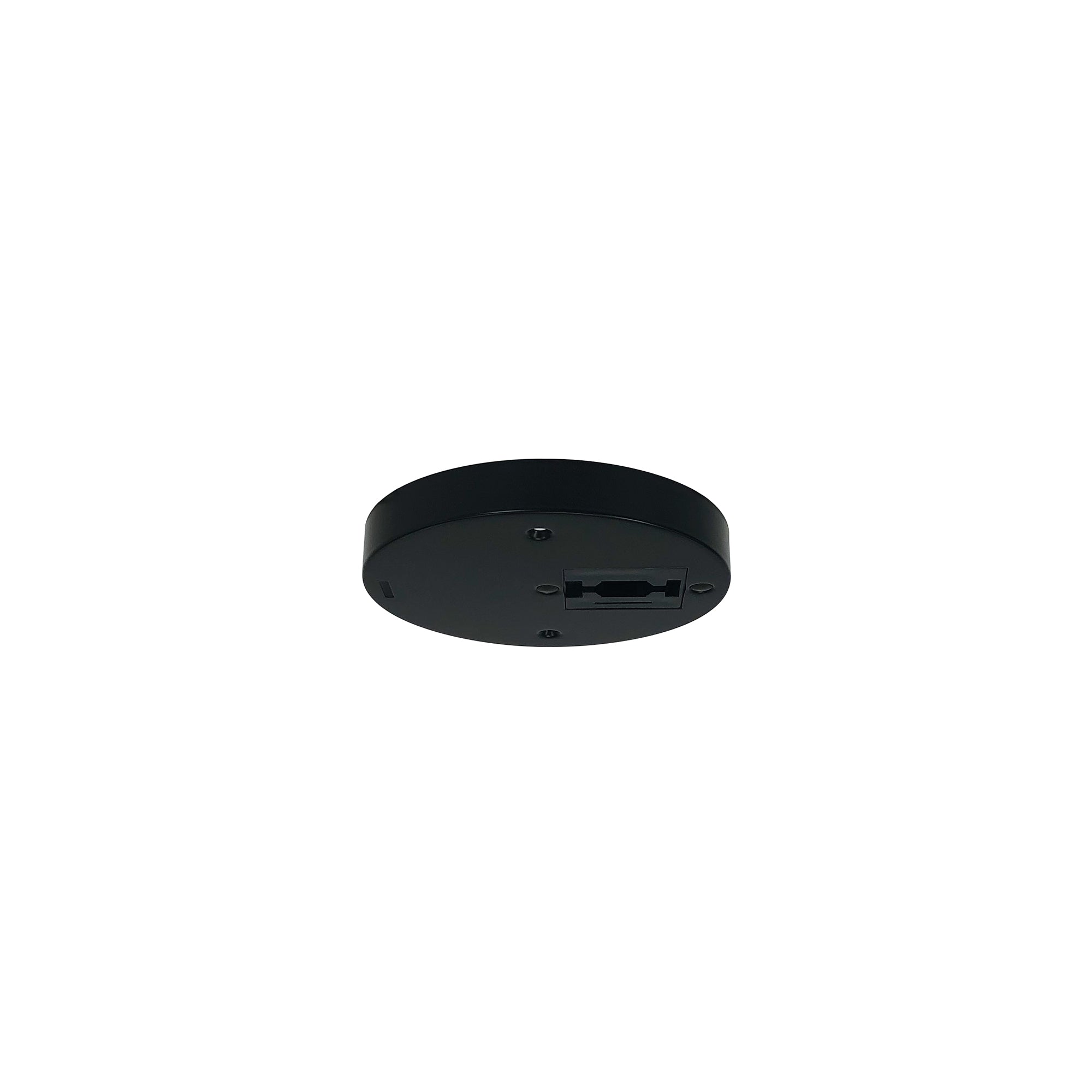 Nora Lighting NT - 379B Round Monopoint Canopy for Aiden Track Head (NTE - 850), Black Finish - Sonic Electric