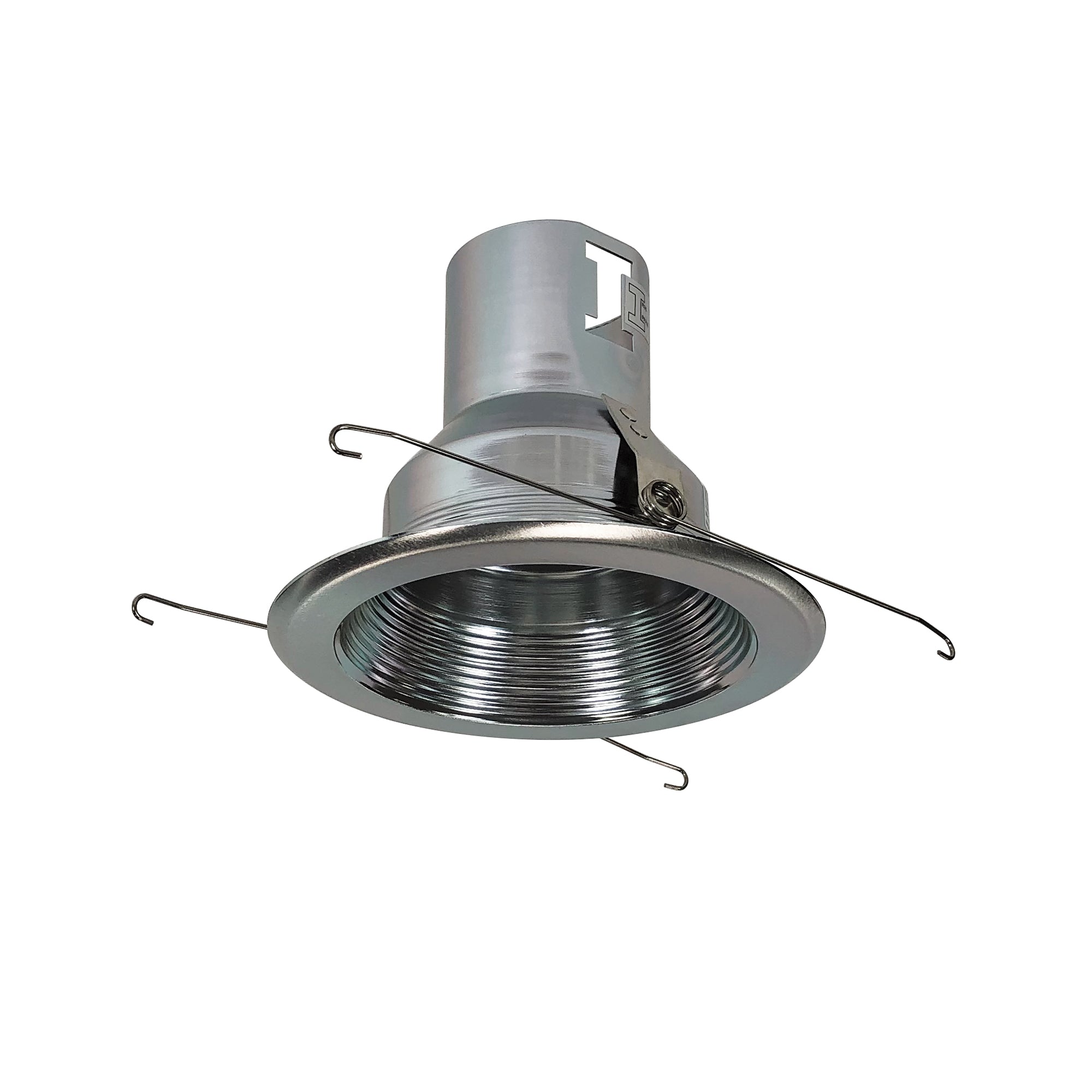 Nora Lighting NT - 5001N 5" Baffle Splay Trim w/ Flange, Natural Metal - Sonic Electric