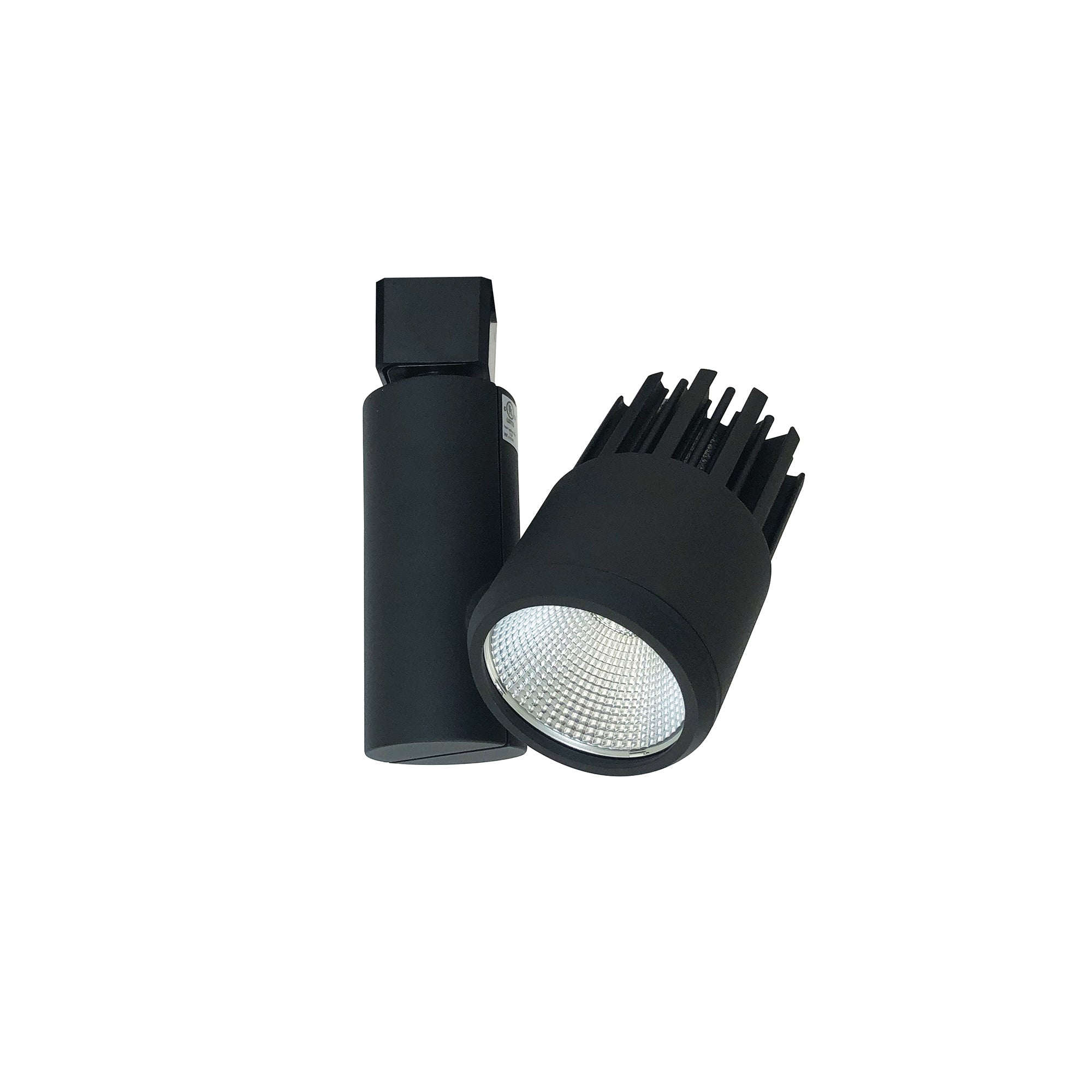 Nora Lighting NTE - 845L930X15B Aiden LED Track Head, 1250lm / 15W, 3000K, Spot/Flood, Black - Sonic Electric