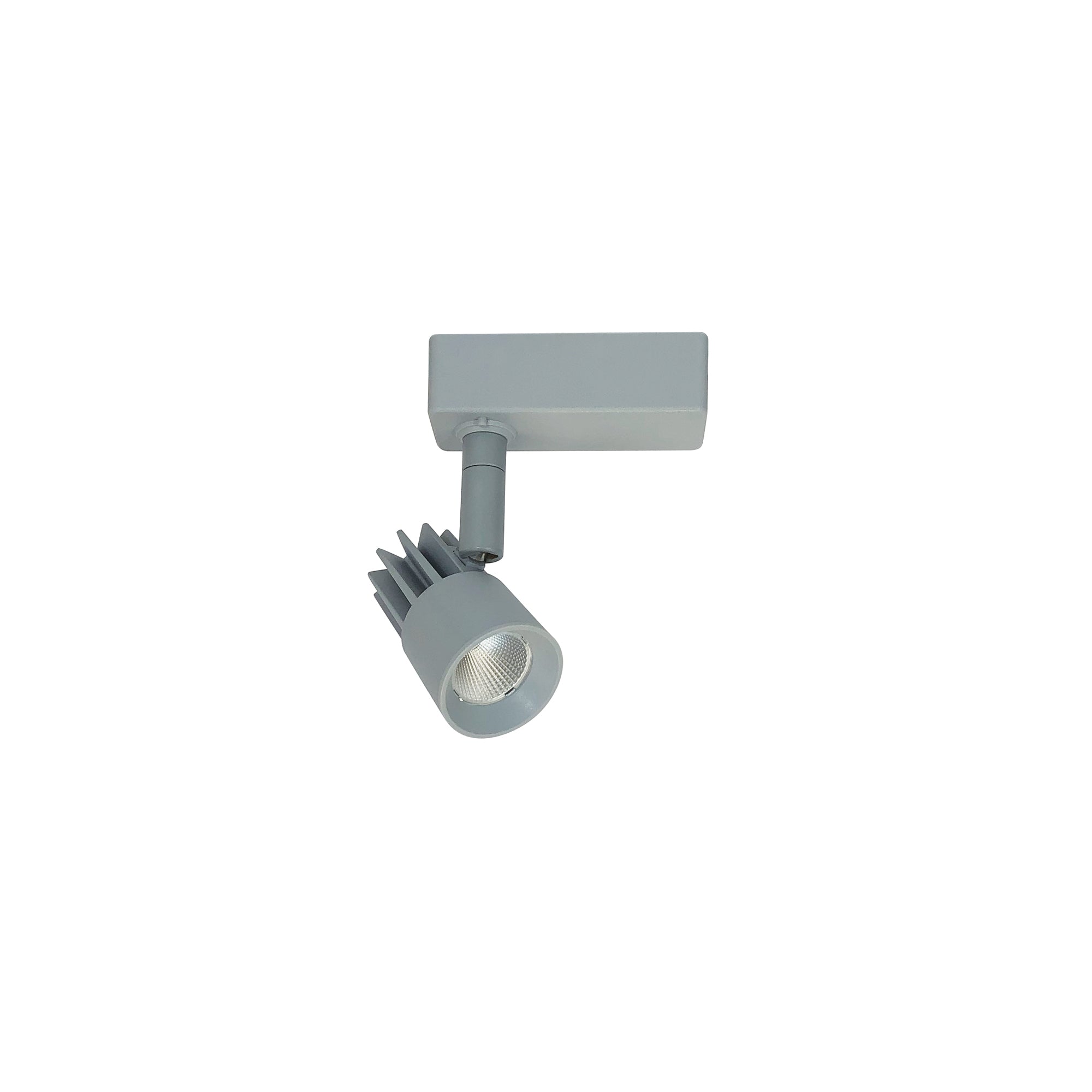 Nora Lighting NTE - 850L40X10AS Aiden LED Track Head, 10W, 40K, Spot/Flood, Silver - Sonic Electric