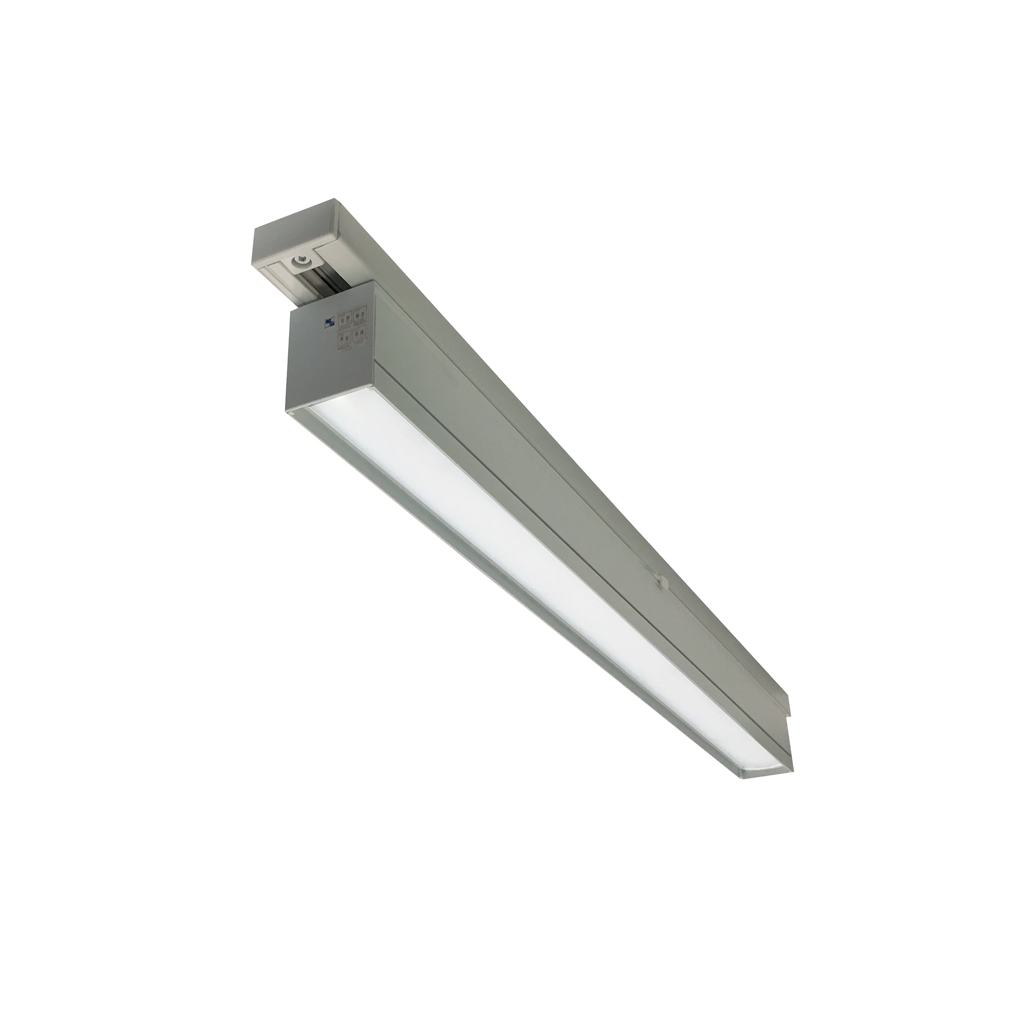 Nora Lighting NTE - LIN2TWS 2 - ft T - Line Linear LED Track Head w/ Selectable CCT, 1600lm / 20W, Silver - Sonic Electric